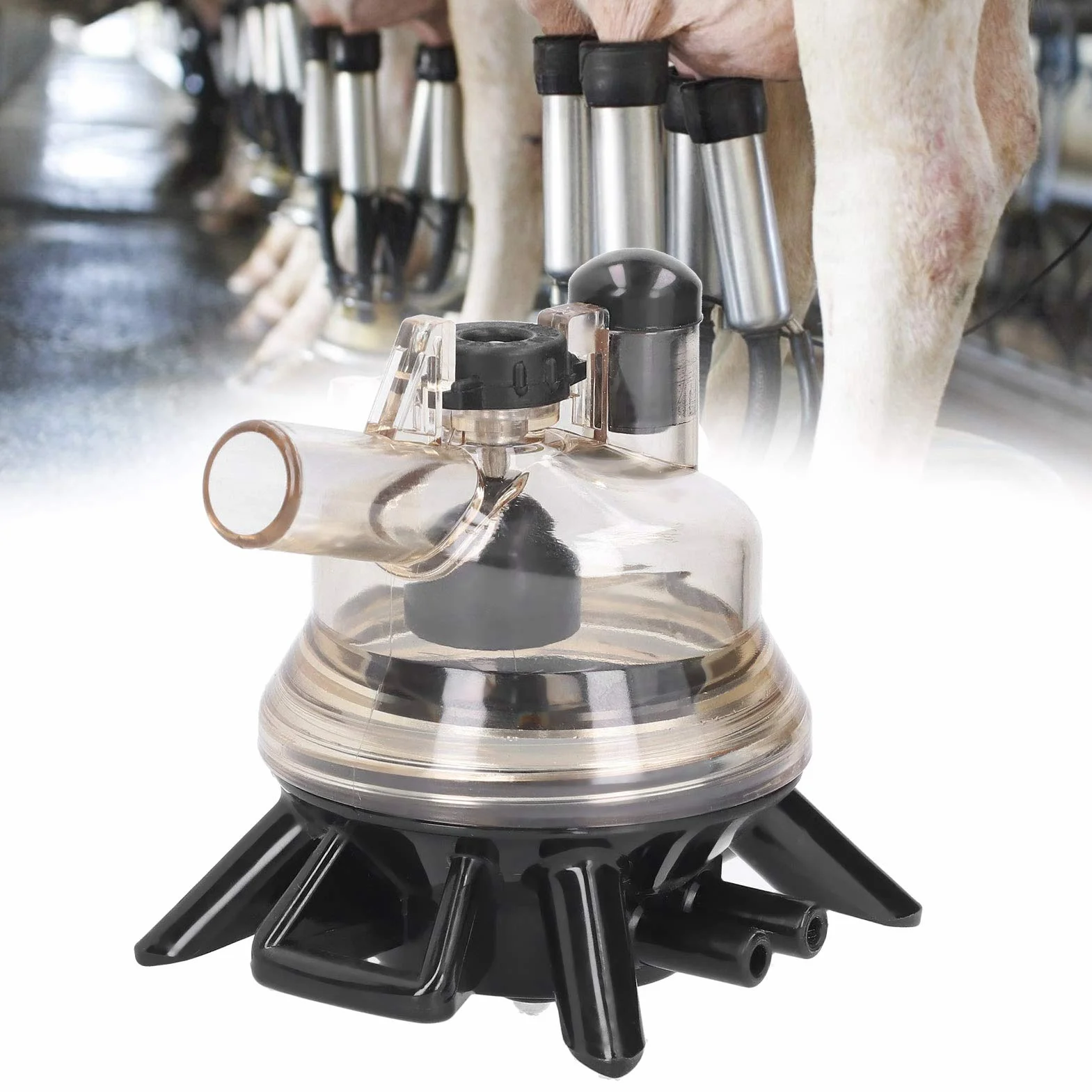 Mucca Capra Artiglio di Mungitura 150ml Portatile Stazione Mungitrice Macchina Collettore di Latte per Capre e Pecore