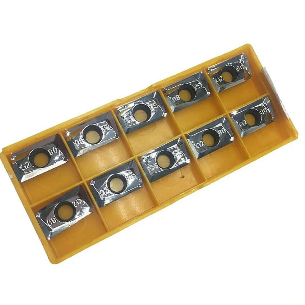 APGT1604PDFR G2 HTI10 Inserti in carburo per CNC, Confezione da 10