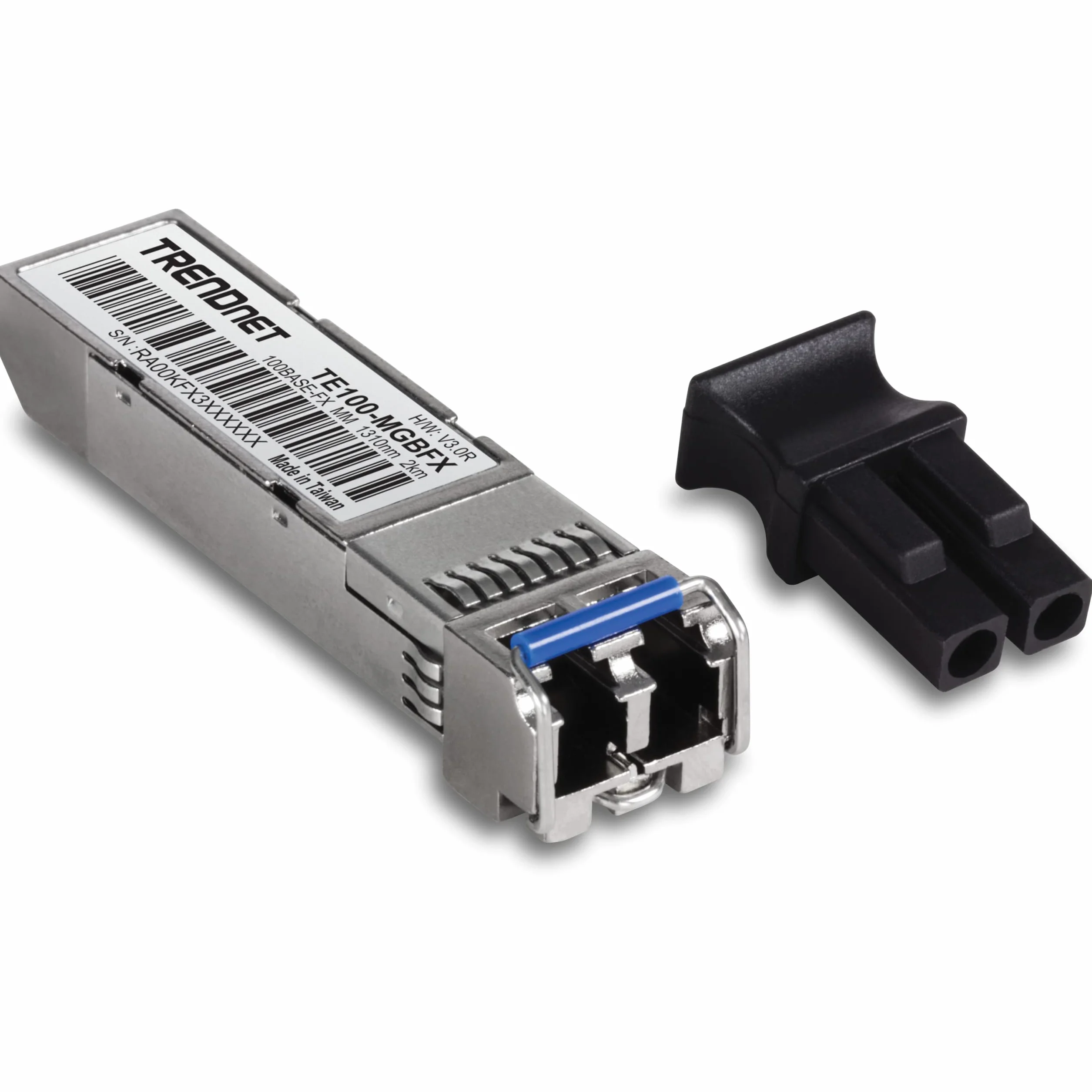 TRENDnet TE100-MGBFX Modulo SFP-RJ45 100Base-FX LC multimodale 1310 nm 155 Mbps 2 km
