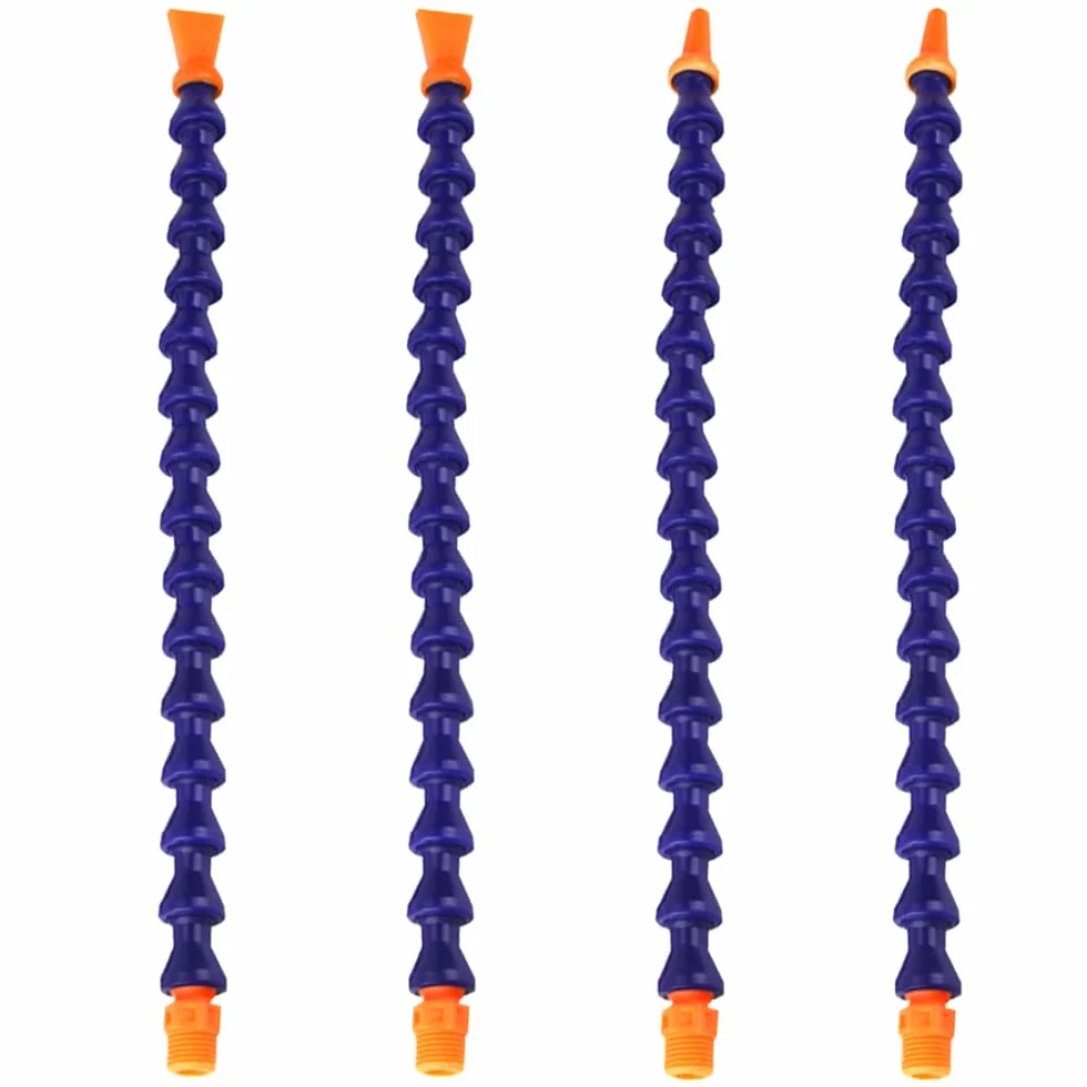 4 tubi per refrigerante 1/2 tubo flessibile universale per refrigerante in plastica ugello rotondo acqua olio tubo refrigerante per sistema di raffreddamento ad acqua idraulico o CNC macchina