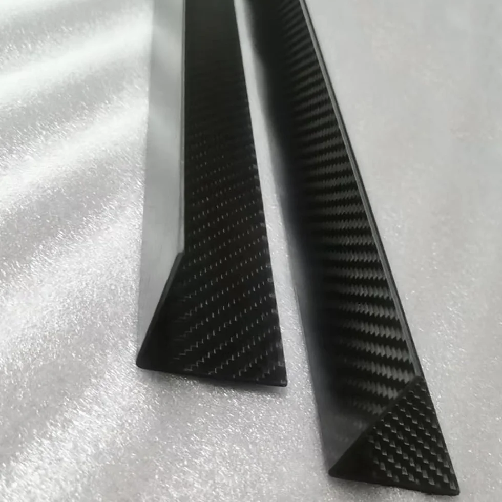 Angoli in fibra di carbonio Profilo a L 50x50x1.5x550mm Protezioni angolari industriali