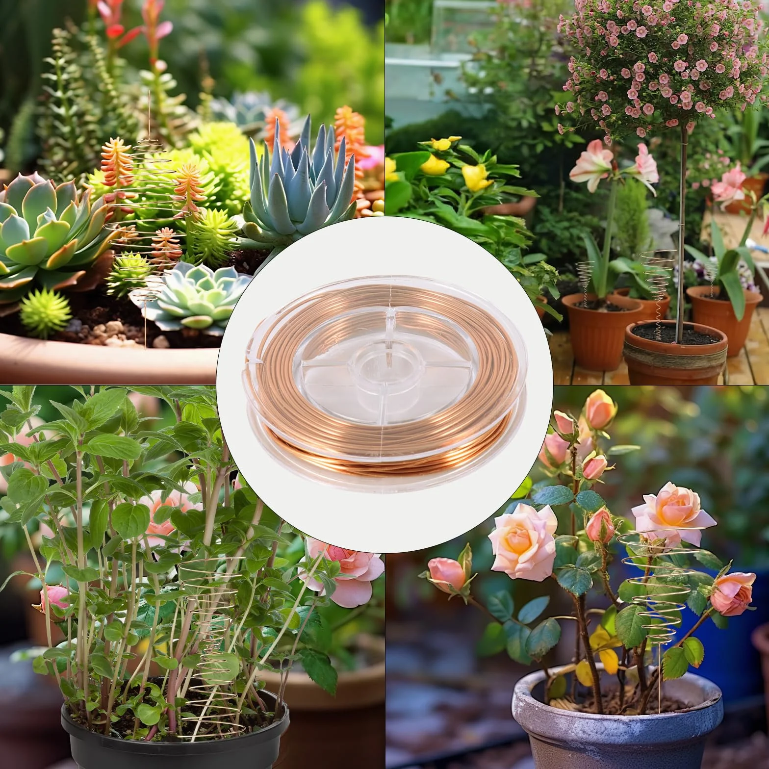 Electroculture Gardening - Filo di rame da 10 m, bobina di rame per coltivazione elettrica, antenne