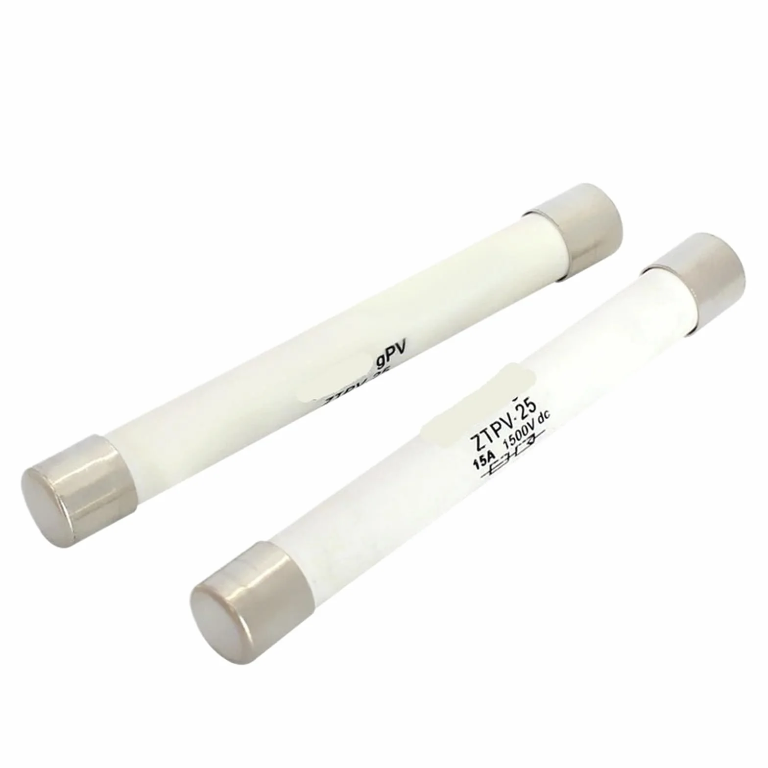 Fusibili fotovoltaici DC 1500V GPV ceramici 10x85mm 4A-30A