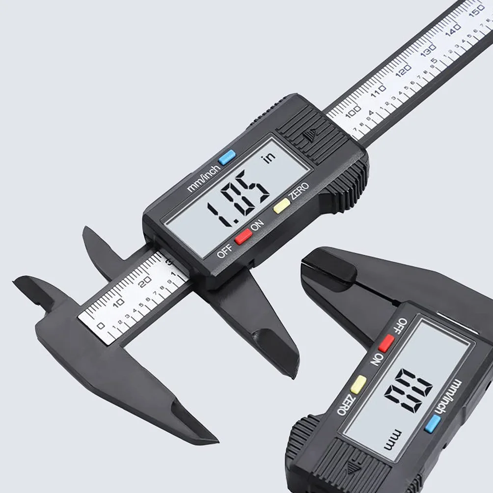 Elettronico Digitale Vernier Calibro 0-100mm Strumento di Misurazione per Gioielli Righello Digitale