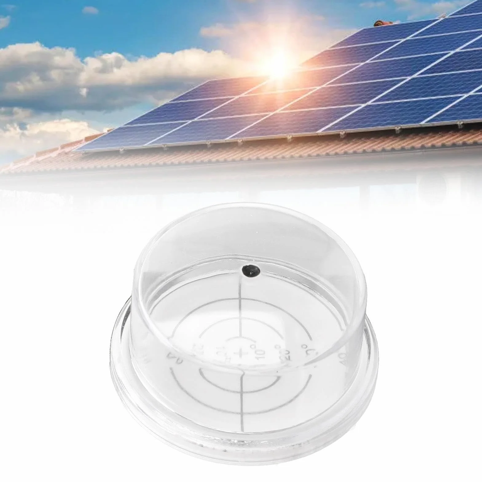 Inseguitore solare per pannelli solari, Guida all'angolo solare per pannelli solari,Guida per la ricerca 'angolo solare del pannello solare impermeabile - Strumento per la ricerca 'angolo solare resis