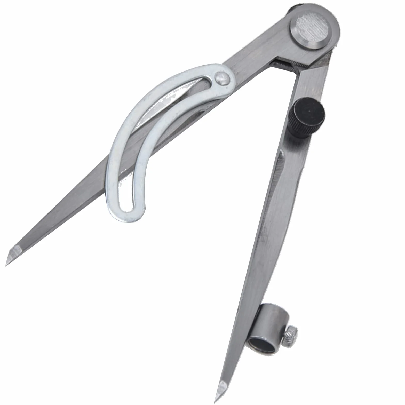 Calibro divisorio in acciaio al carbonio regolabile e bloccabile con angolo 150mm per lavorazione del legno