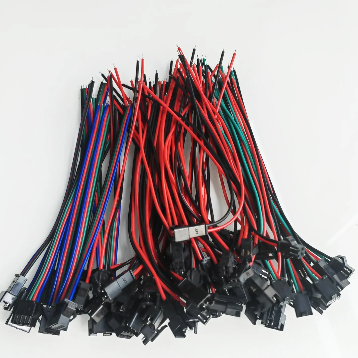 GTIWUNG 30 Paia JST SM 2 Pin/3 Pin/4 Pin Connettore, 22 AWG JST Adattatore Micro Elettrico Spina Connettore Maschio e Femmina con 150mm Cavo