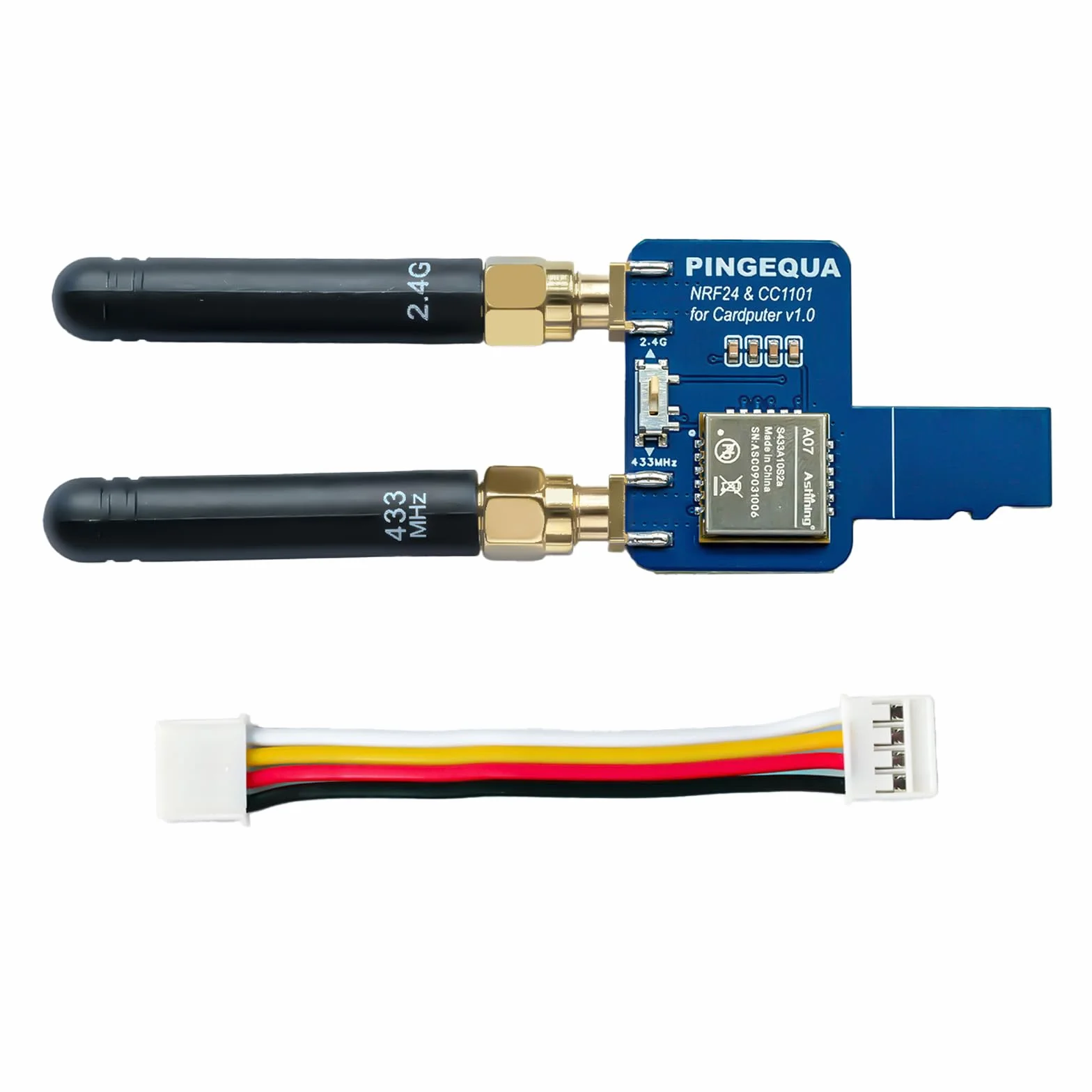 Modulo RF CC1101 per M5Stack Cardputer, Devboard 433MHz Compatibile con Firmware Bruce