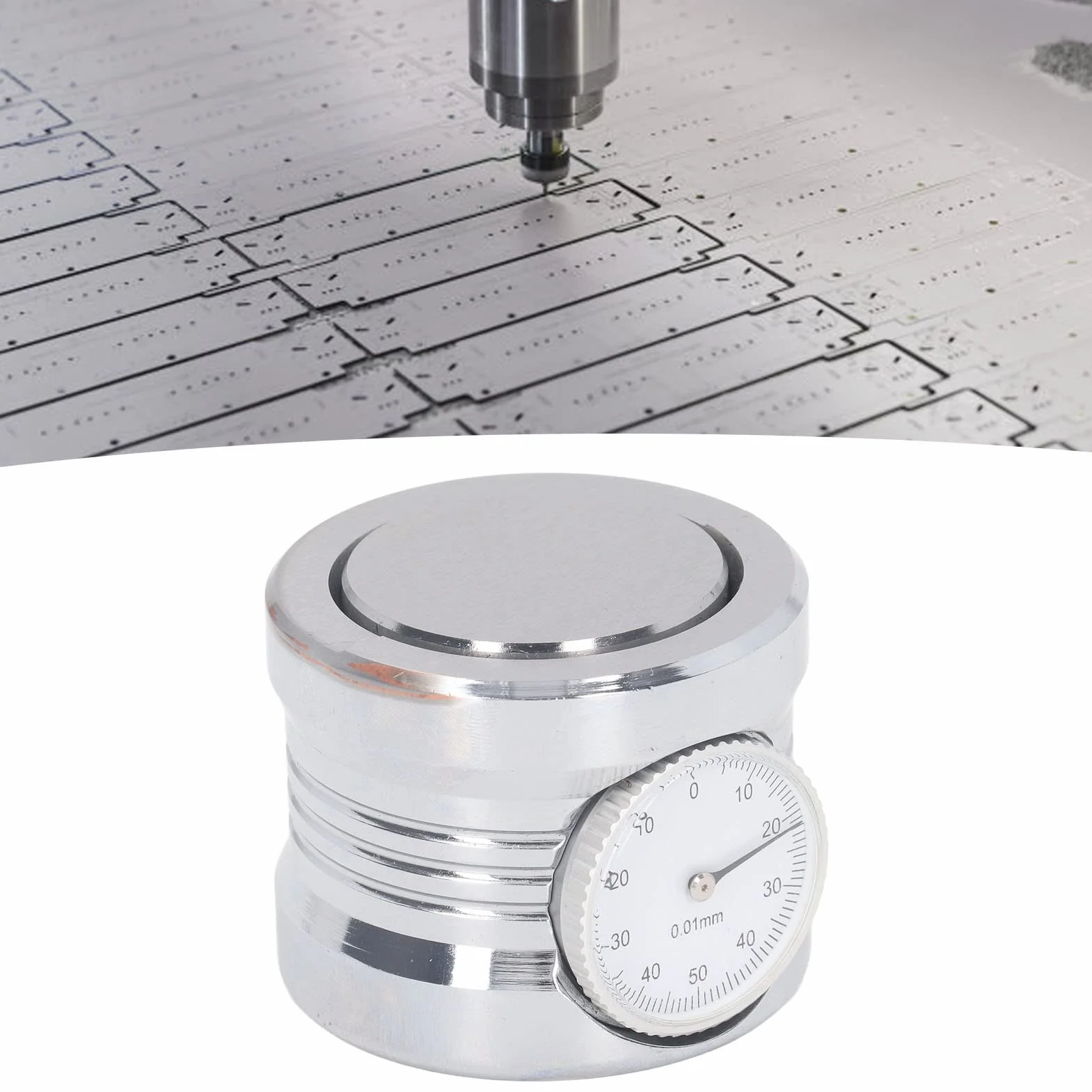 Focket Asse Z Zero Setter, Precisione 0,01 Mm Magnetico Antiscivolo CNC Tool Setter per Misurazione Altezza Calibrazione Asse Z