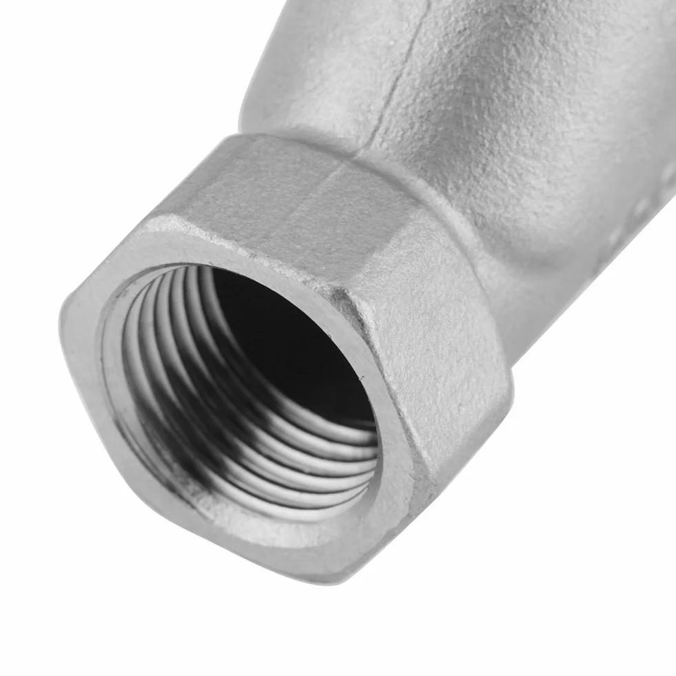 Filtro a Y DN15 1/2" PT Acciaio inossidabile Filtro per acqua gas