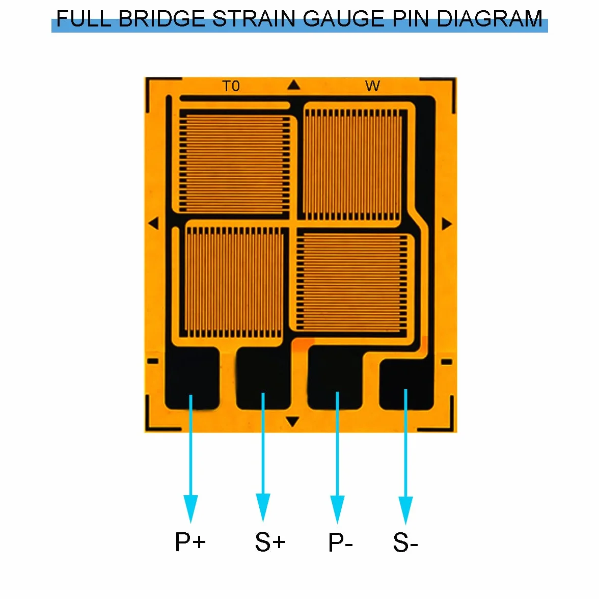 2 pezzi estensimetri BF350-3EB BF350 350 ohm ponte completo estensimetro foglio estensimetro sensore di pressione ad alta precisione
