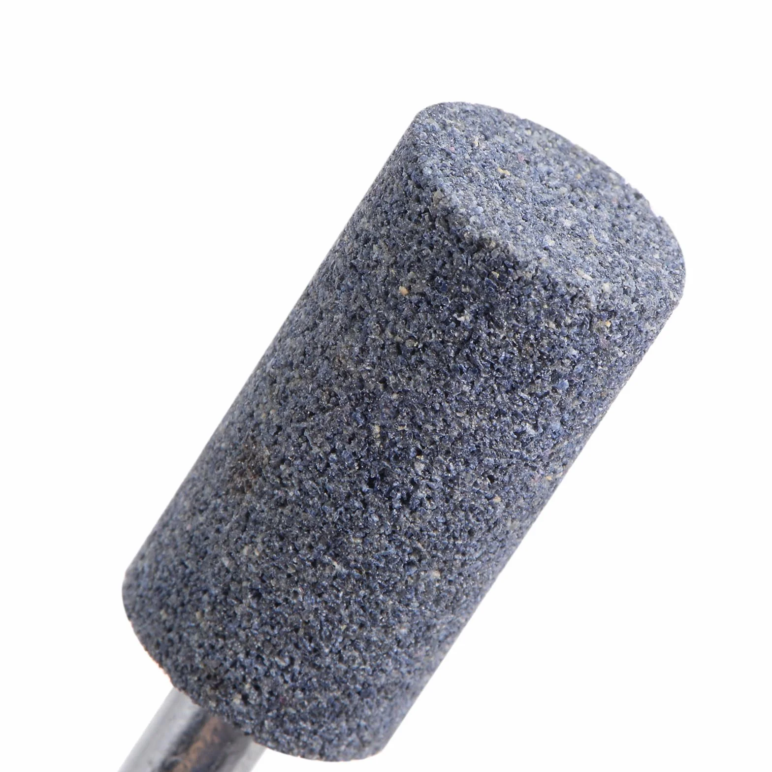 QUARKZMAN 6pz Pietra Montata Abrasiva 1/4" Asta 0.63" Dia Cilindrico Corindone per Rettifica e Lucidatura