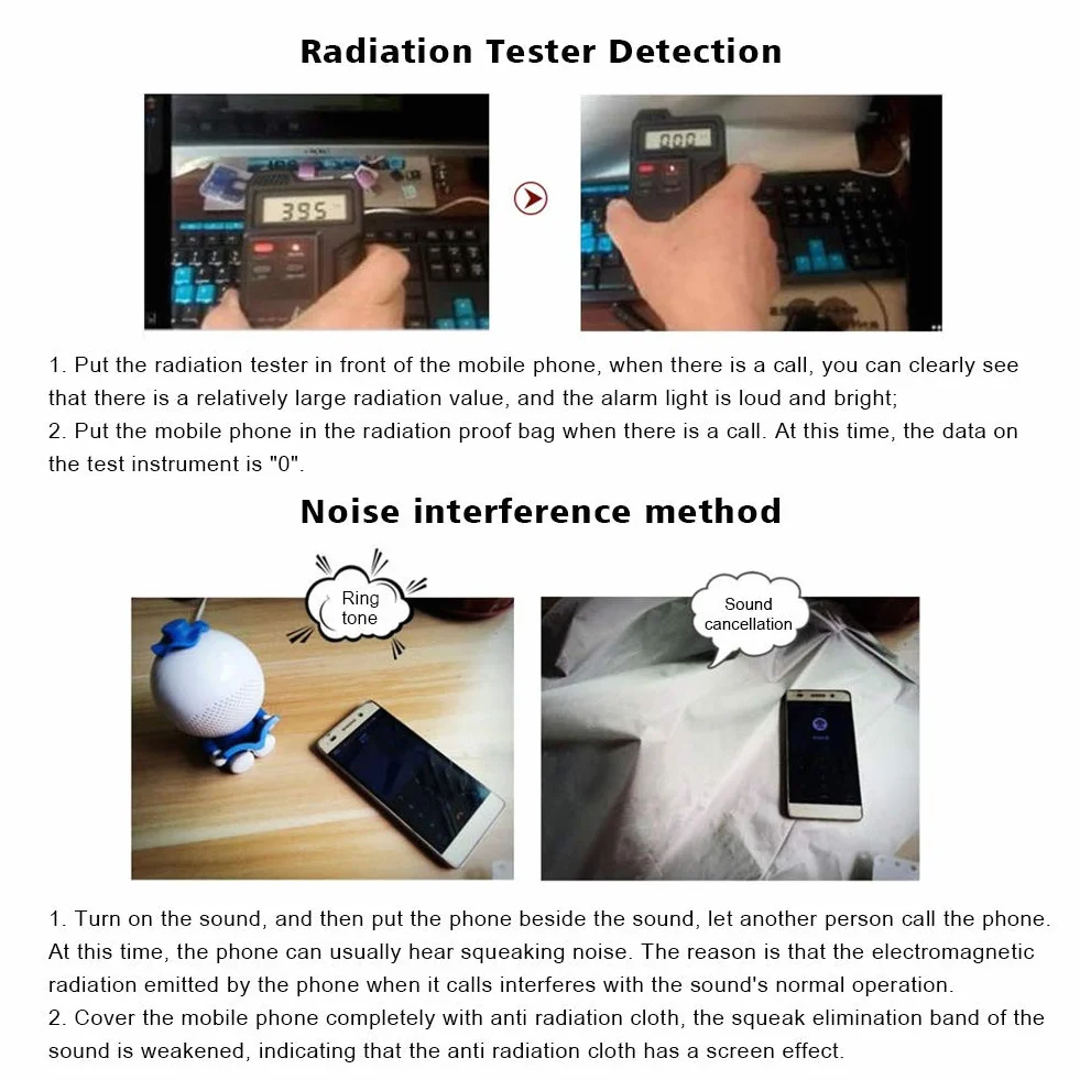 Tessuto schermatura RFID rame anti-magnetico protezione radiazioni blocca RF riduce EMF EMI contatori intelligenti