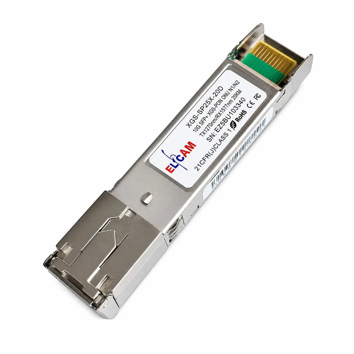FRITZ!Box 5590 5530 XGS-PON Modulo Ottico 10G SFP+ SC/UPC ITU-T G.9807 1270/1577nm 10Gbit/s