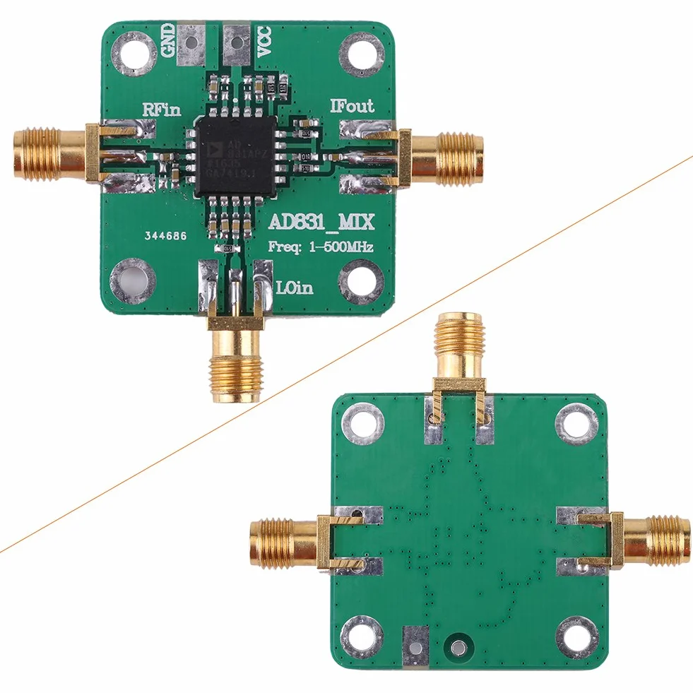 Modulo mixer ad alta frequenza 500 MHz larghezza di banda doppio bilanciato livello di miscelazione HF VHF ricevitore radiofrequenza convertitore chip singolo