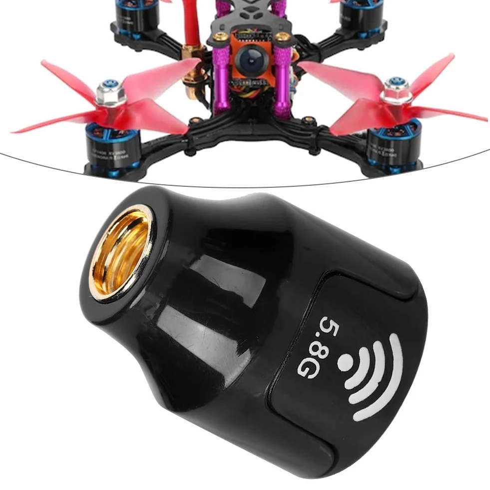 5,8 GHz 3dBi, Larghezza di Banda 100 MHz Ad Alta Efficienza Segnale Forte Antenna FPV da 5,8 GHz Facile da Installare per Ricevitore Trasmettitore Drone 5.8G (Foro)