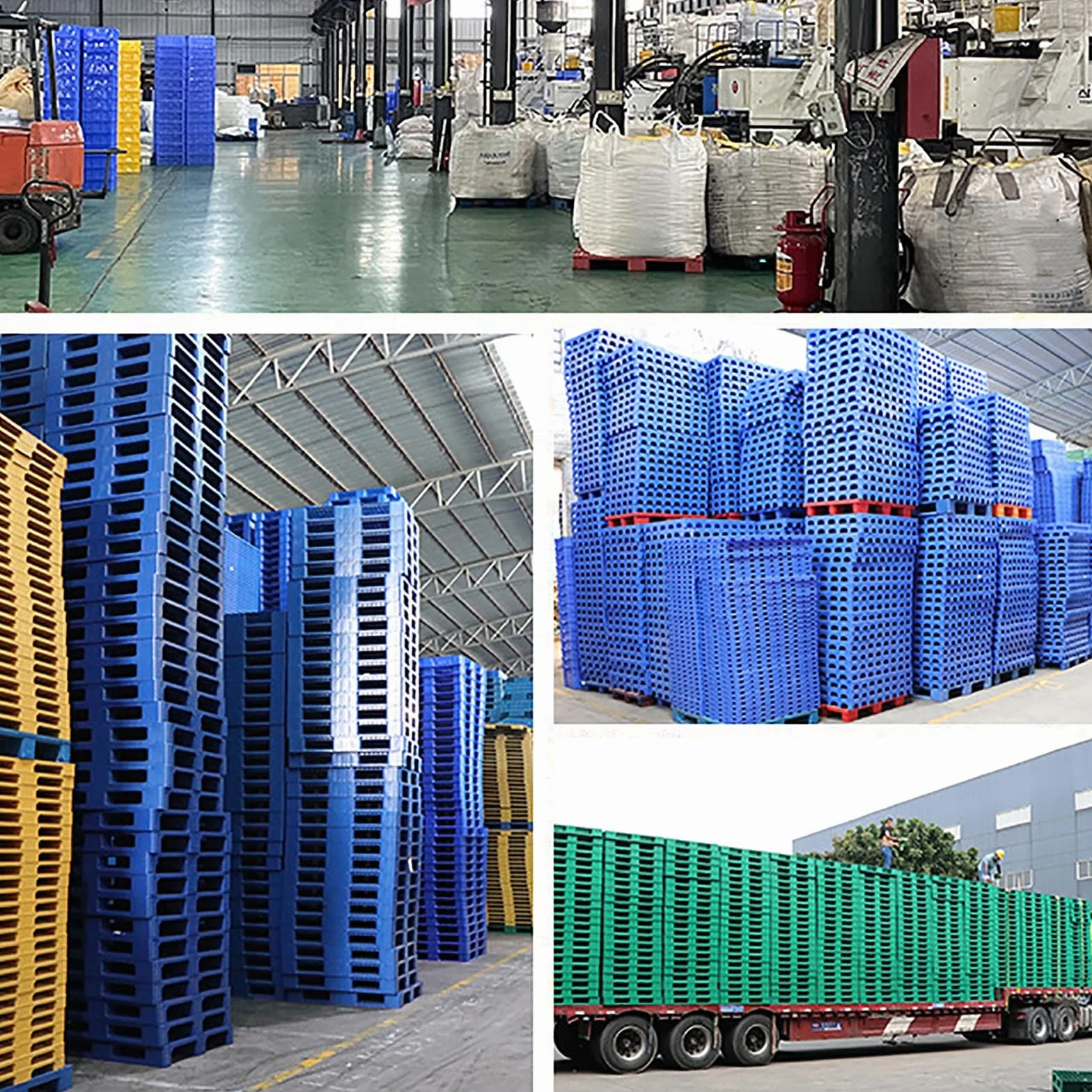 Pallet in Plastica per Lo Stoccaggio in Cantina Bancale Plastica di Stoccaggio con Griglie Traspiranti ad Incastro Bancali da Pavimento Impermeabile per Cucine di Ristoranti Negozi(60x40x5cm)