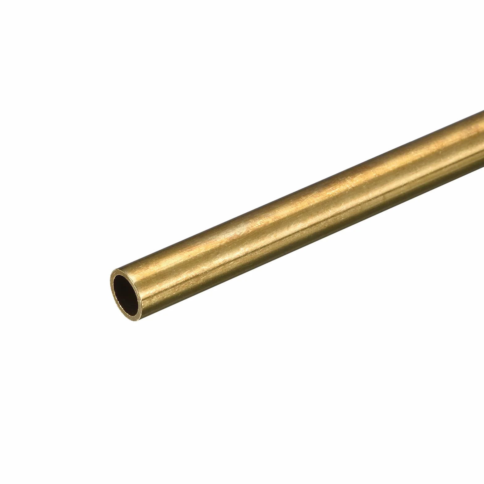 Ottone Tubo 9mm OD 1mm Spessore 250mm Lunghezza per Industria Fai-da-Te