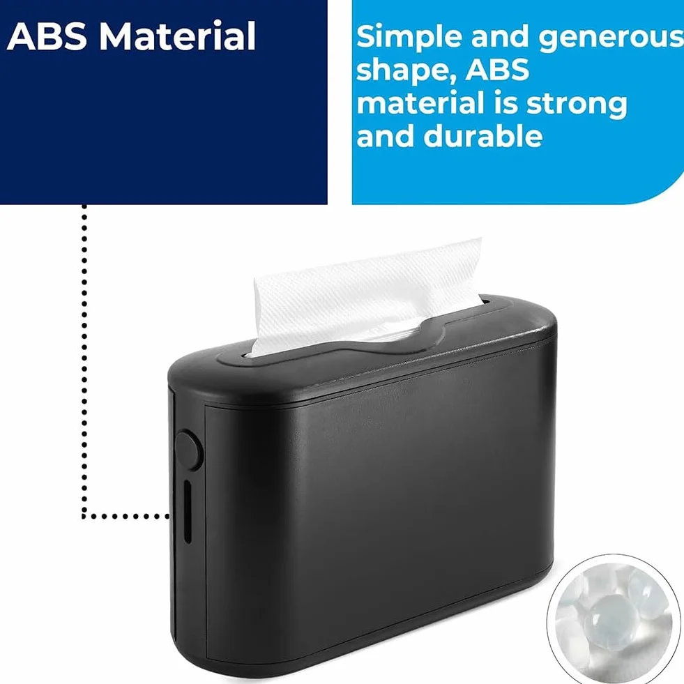 Dispenser di asciugamani multipiega, dispenser di asciugamani di carta da appoggio, antiscivolo, dispenser per asciugamani per camera da letto, bagno, cucina, servizi igienici, ufficio