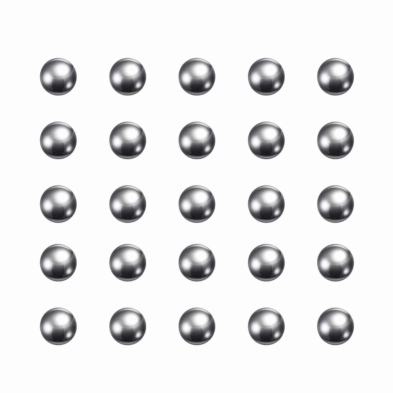 QUARKZMAN 200pz Precisione Sfere 4mm Diametro 440C Metallico di Precisione Cuscinetto a Sfera Inossidabile Acciaio G25 Sfere Acciaio per Cuscinetti