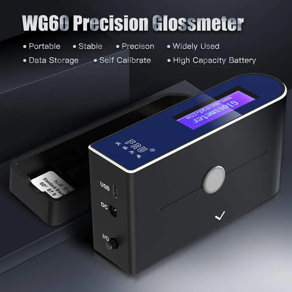 WG60 Precisione Glossmeter 60 Gradi Gloss Meter Portatile