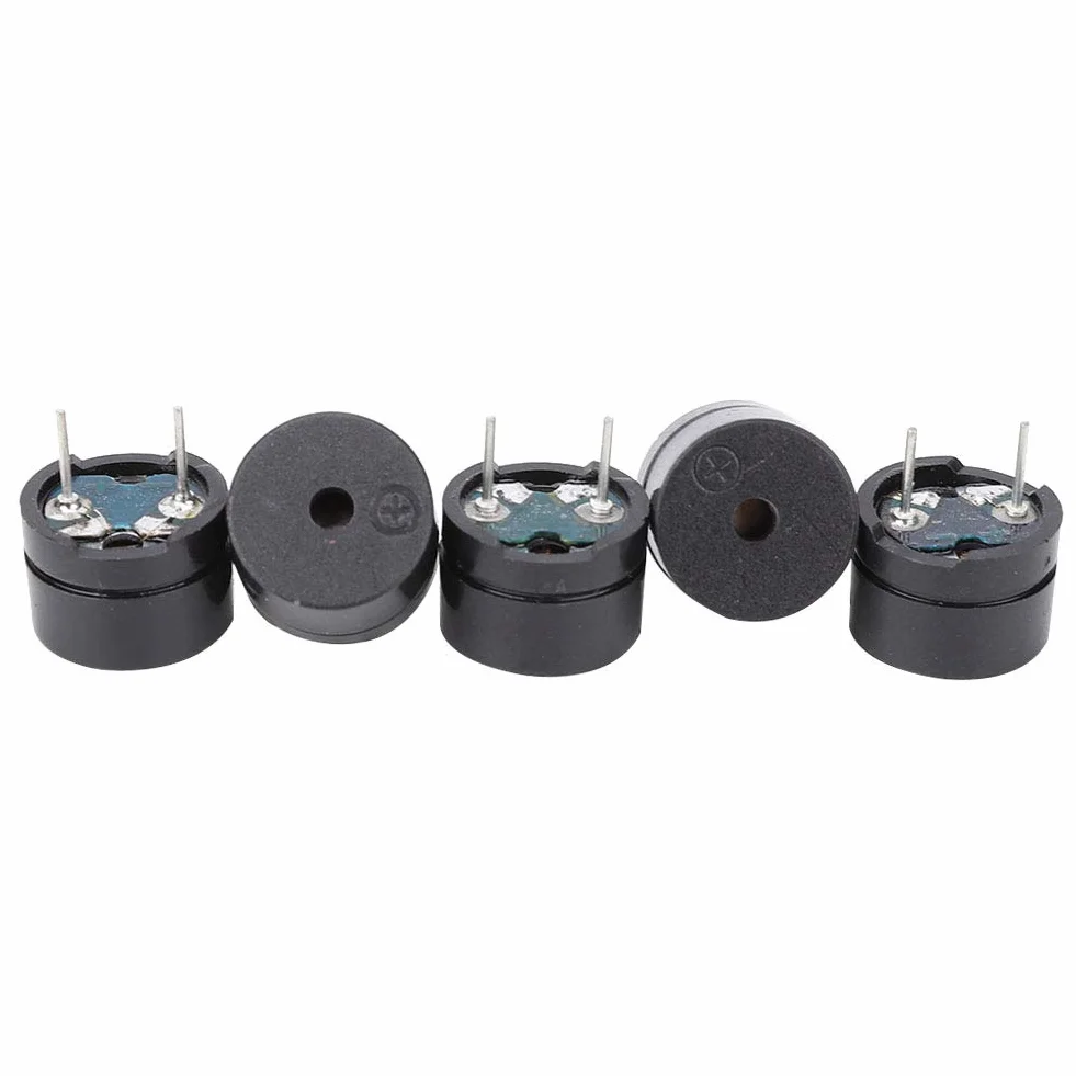 Cicalino Piezoelettrico di Tipo Elettromagnetico da 50 Pezzi 16ohm AC 2KHz 3V 5V 9V 12V Buzzer Passivo