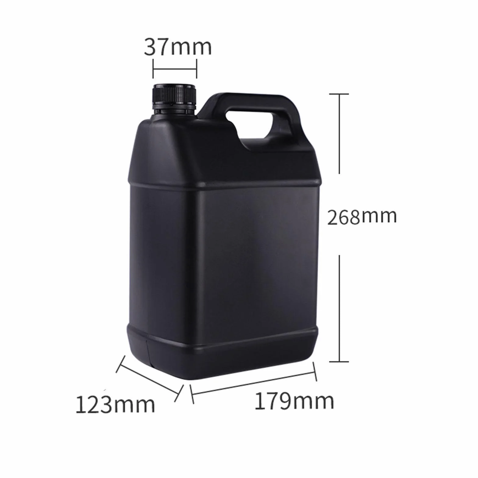 Gralara Contenitore Piatto 4 Litri Bottiglia detergente Portatile per liquidi
