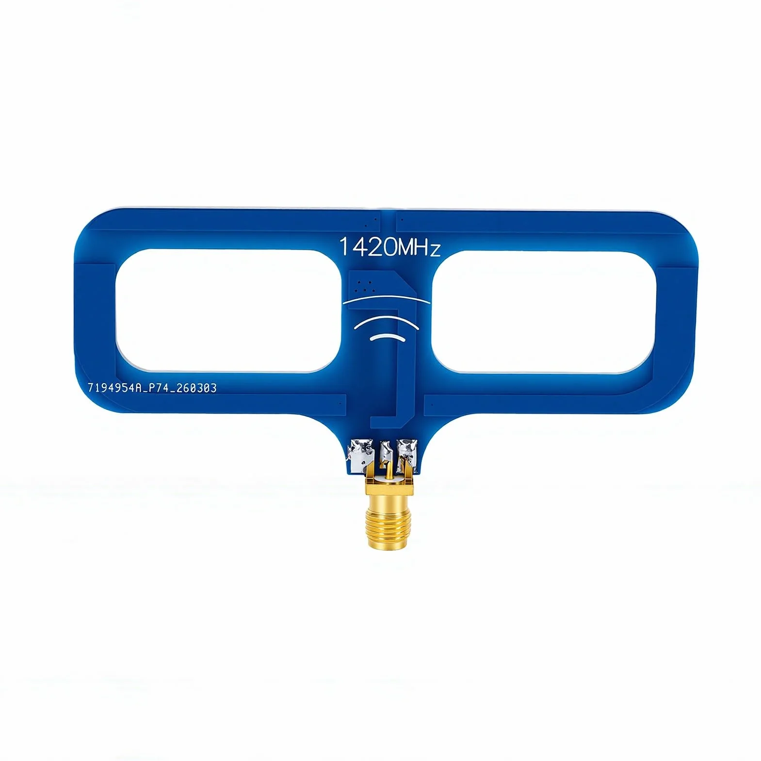 RF da 1,42 GHz, Ad Anello PCB SMA 1330-1530 MHz, con Segnale VSWR Basso da 4,6 DBi 50 W per Dispositivi Remoti di Radioastronomia SDR (Spina femmina)