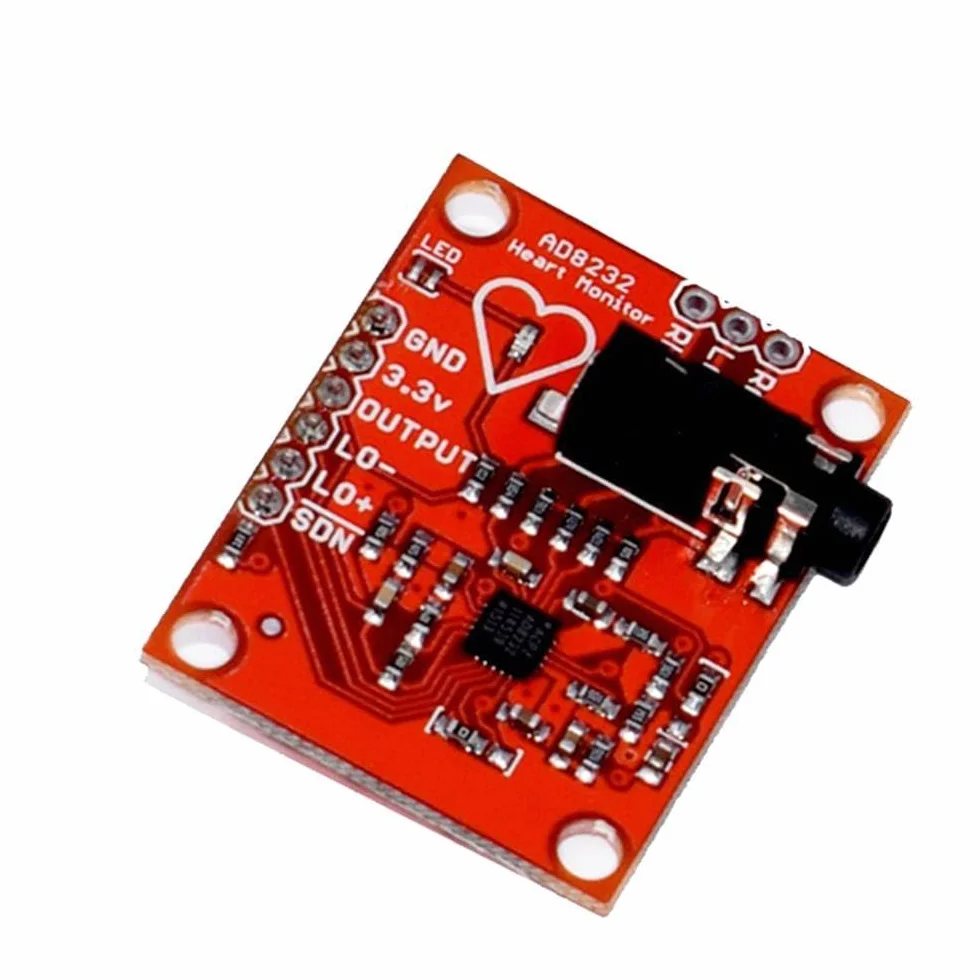 AD8232 Modulo AD8232 Sensore di Monitoraggio Misura Kit Modulo Fai Da Te