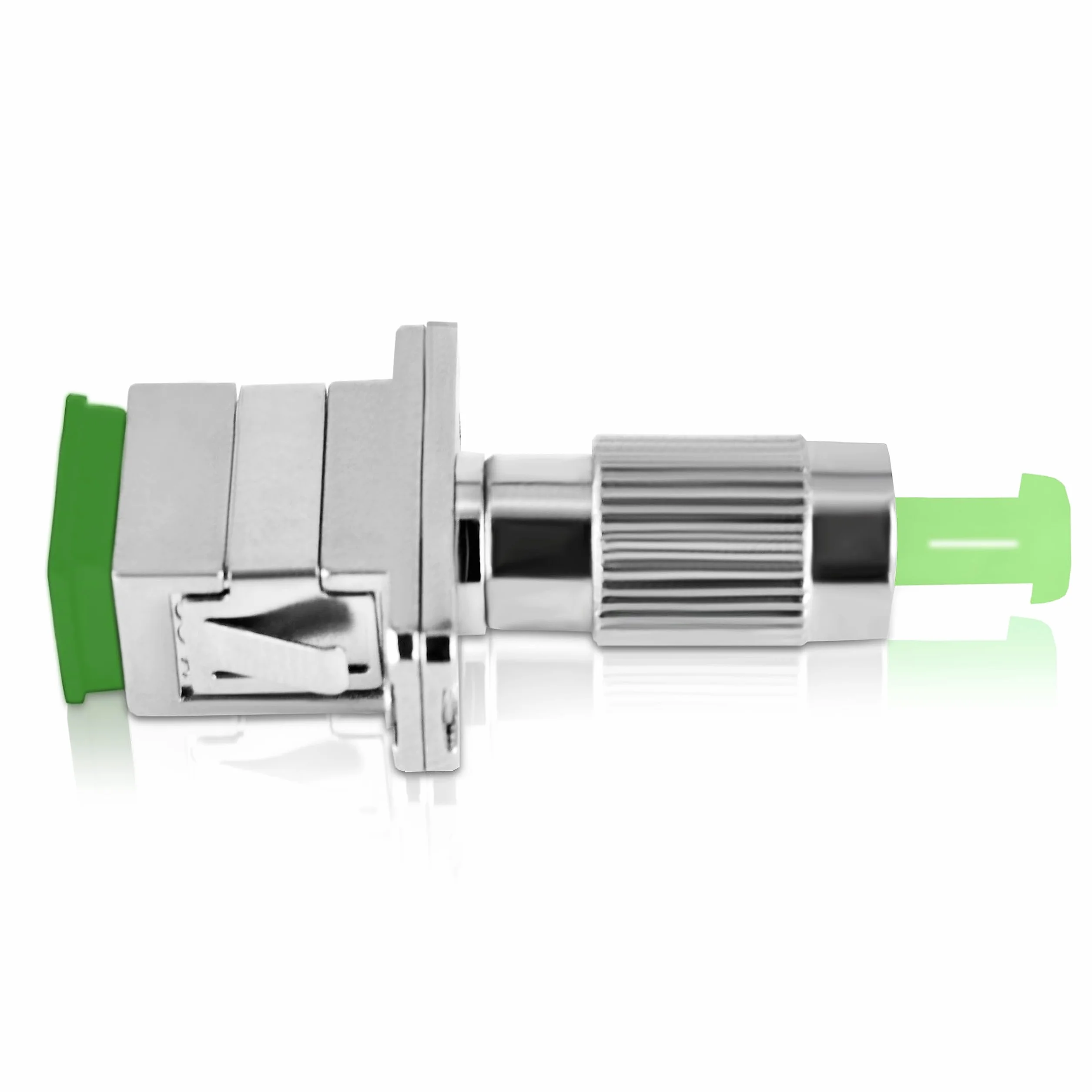 SM 4PCS FC-SC Adattatore Fibra Ottica FC APC(Maschio) a SC APC(Femmina) Connettore Adattatore 9/125um FC/SC Hybrid Adapter per OTDR/OLS/OPM/VFL/Fibra Ottica(FCAM-SCAF4)