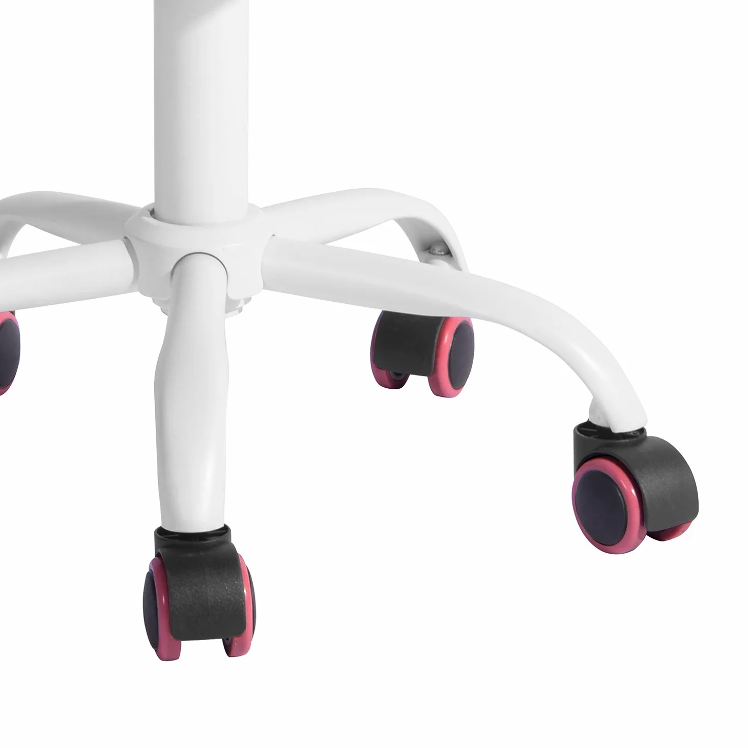 Sedia ergonomica per scuola, schienale in rete traspirante, altezza regolabile, rosa scuro