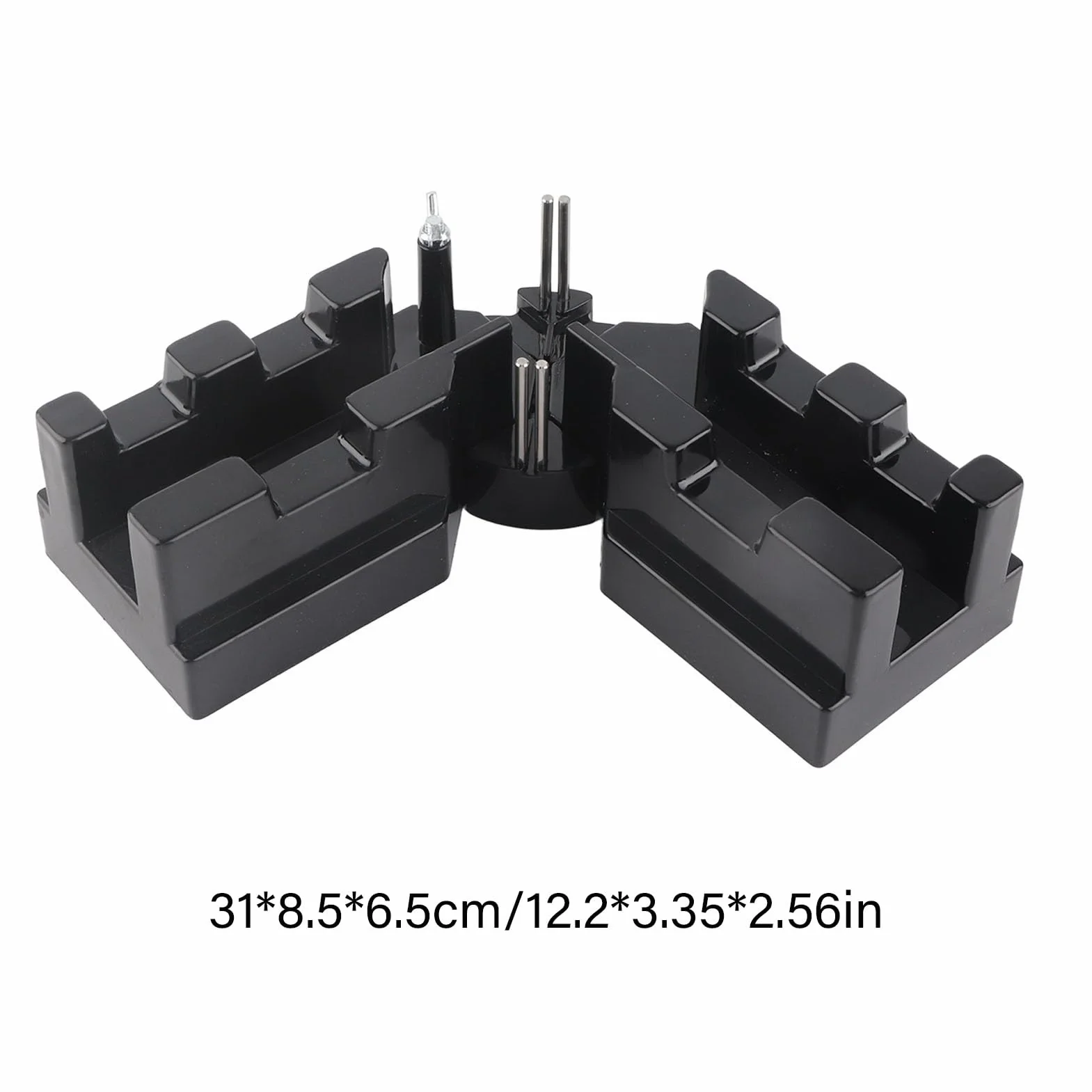 ABS 2 in 1 Goniometro per Taglio Obliquo 85°-180° Misuratore per Battiscopa Lavorazione del Legno