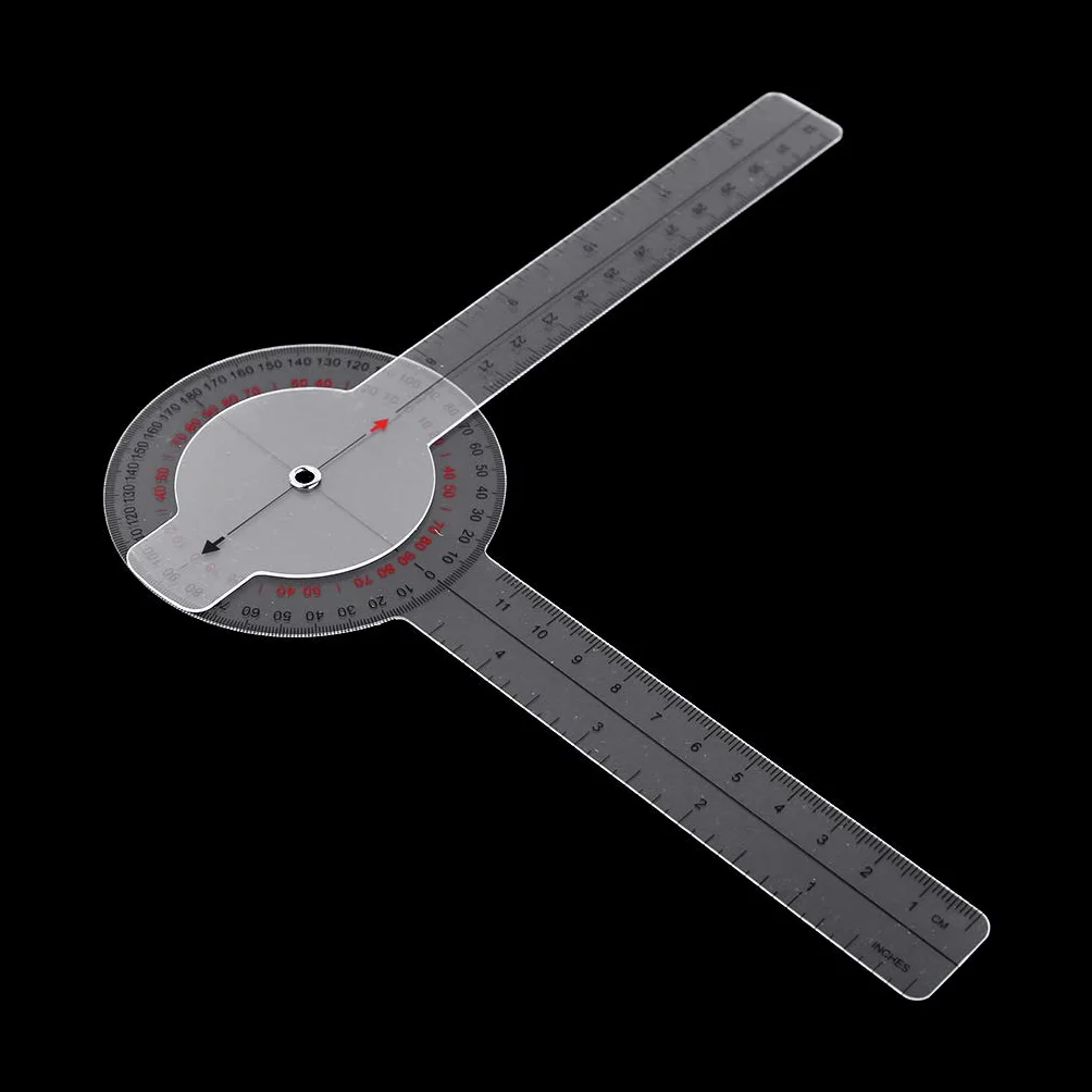 Goniometro Medico 33 cm Righello Calibrato Ortopedia Angolo Dito Spinale