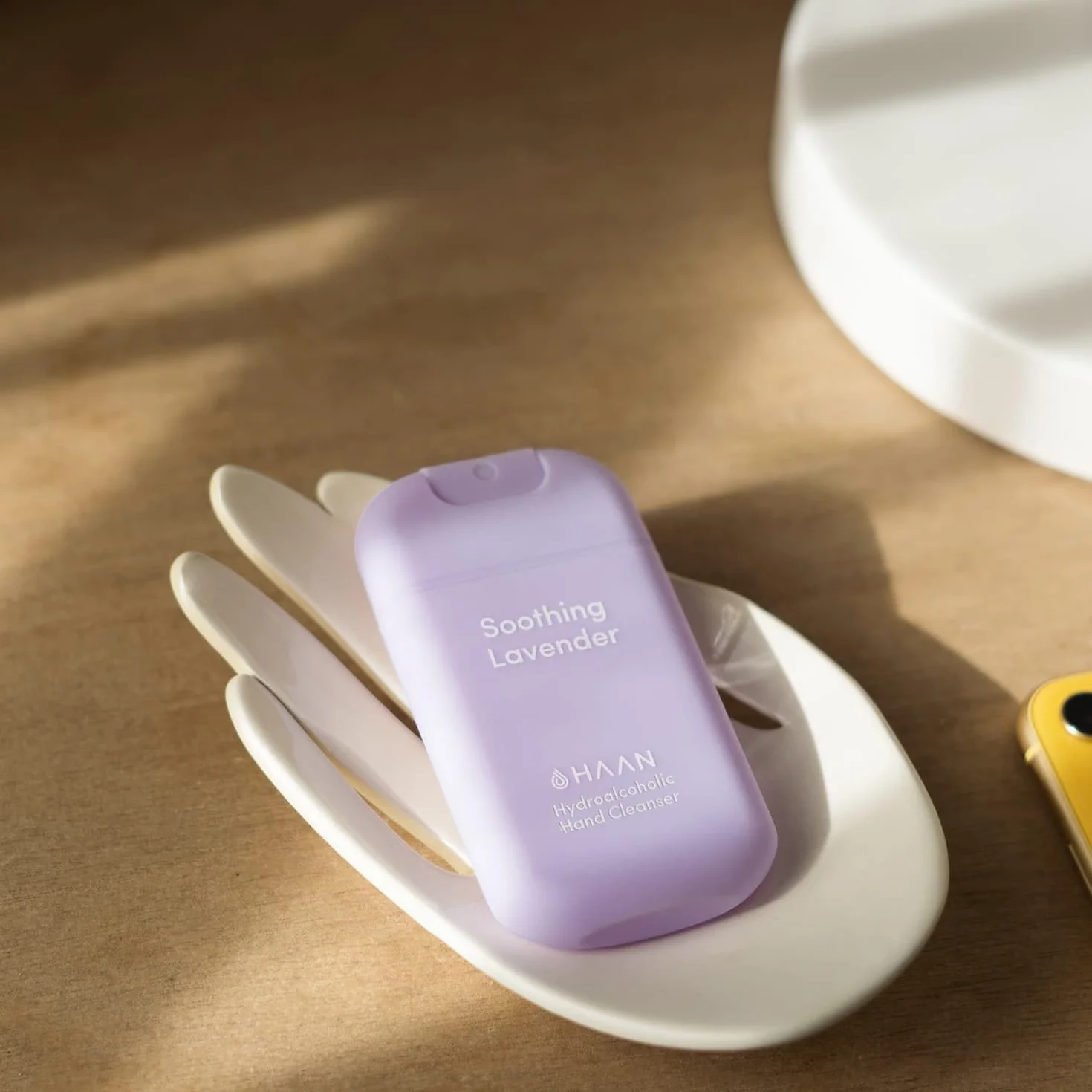 HAAN Spray idratante per le mani con aloe vera confezione da 3 - Soothing Lavender