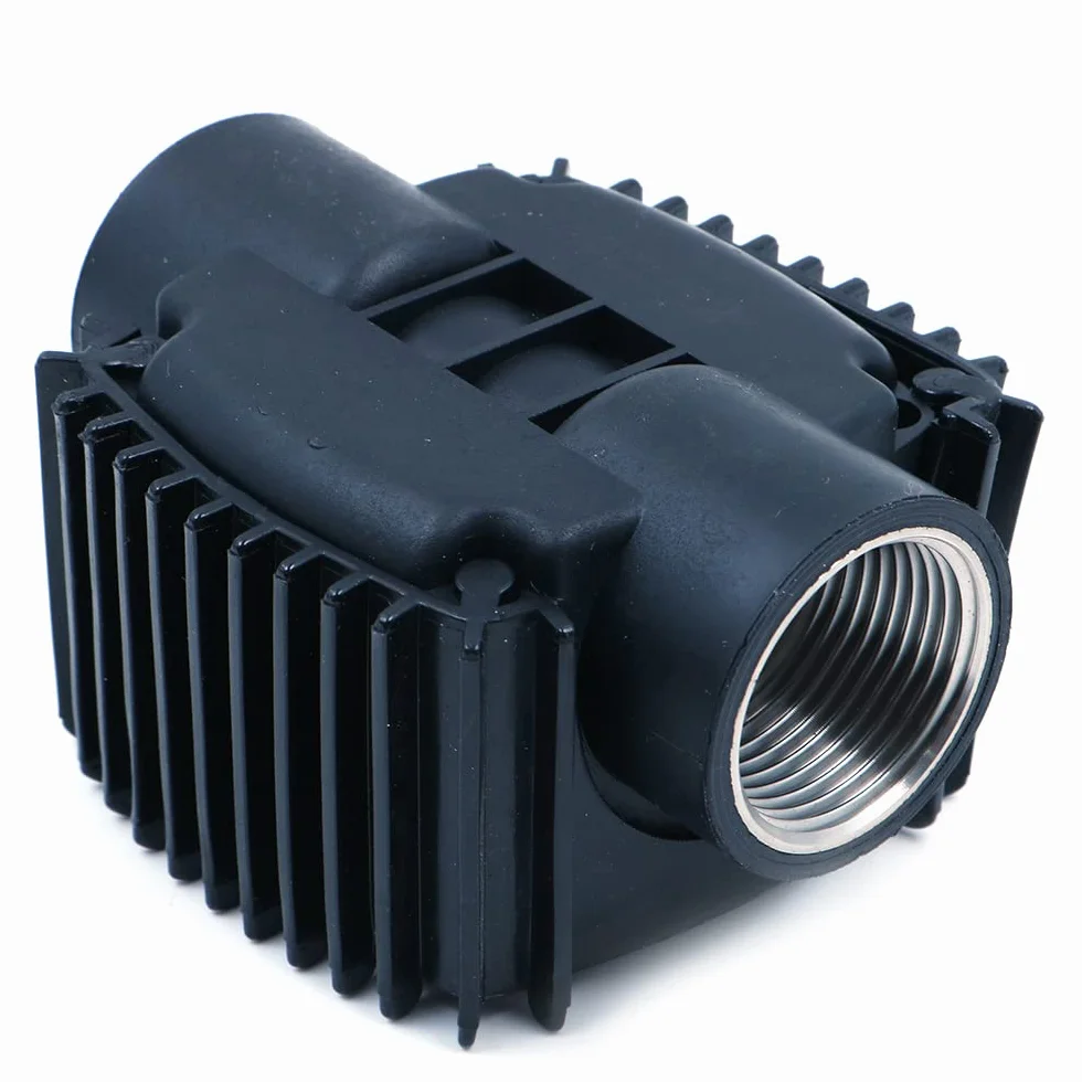 NUZAMAS Misuratore di portata digitale a turbina 1" filettatura interna acqua liquida diesel