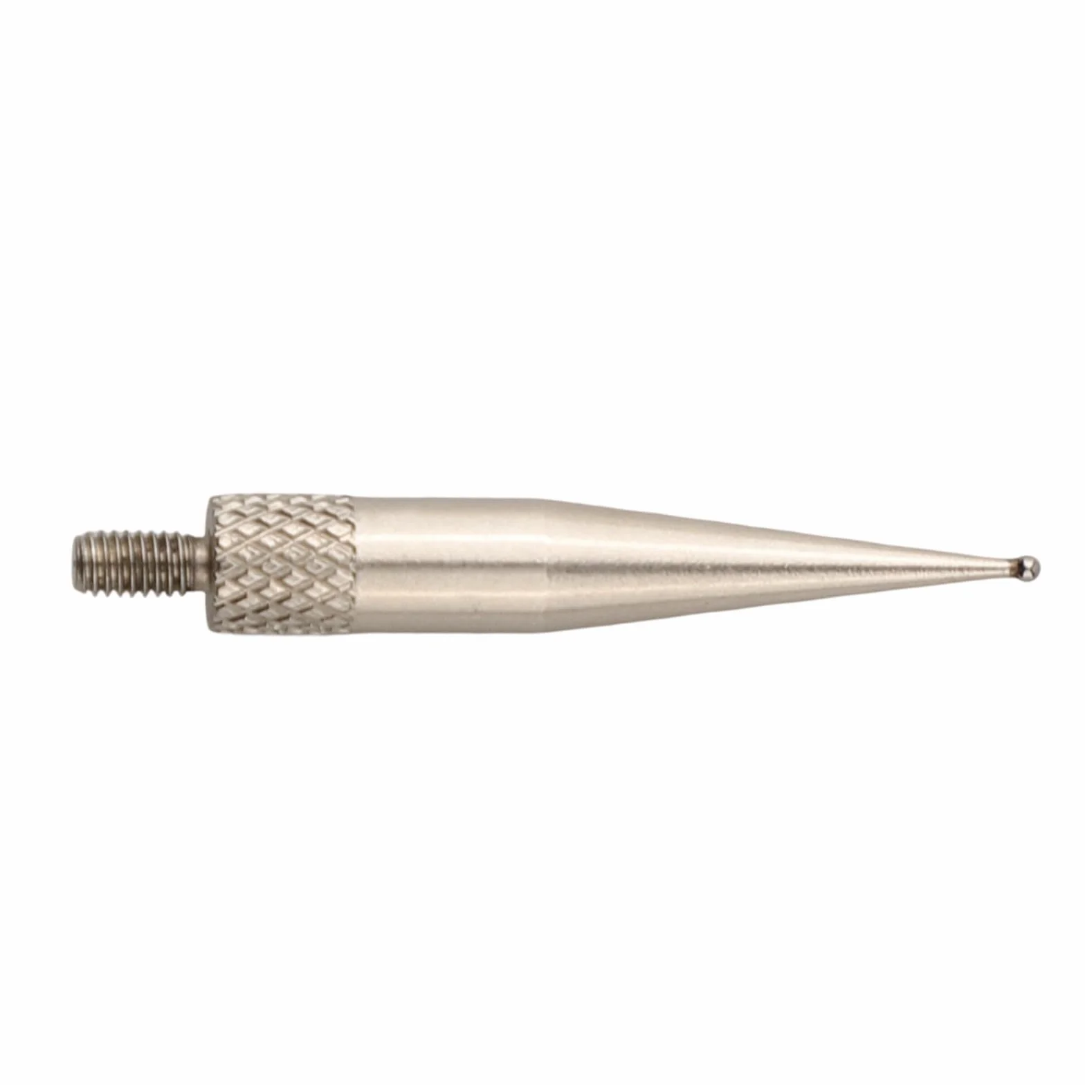 Punto di contatto a sfera in carburo per indicatore, gambo filettato M2.5, 30 mm, punta resistente all'usura per indicatori e indicatori digitali
