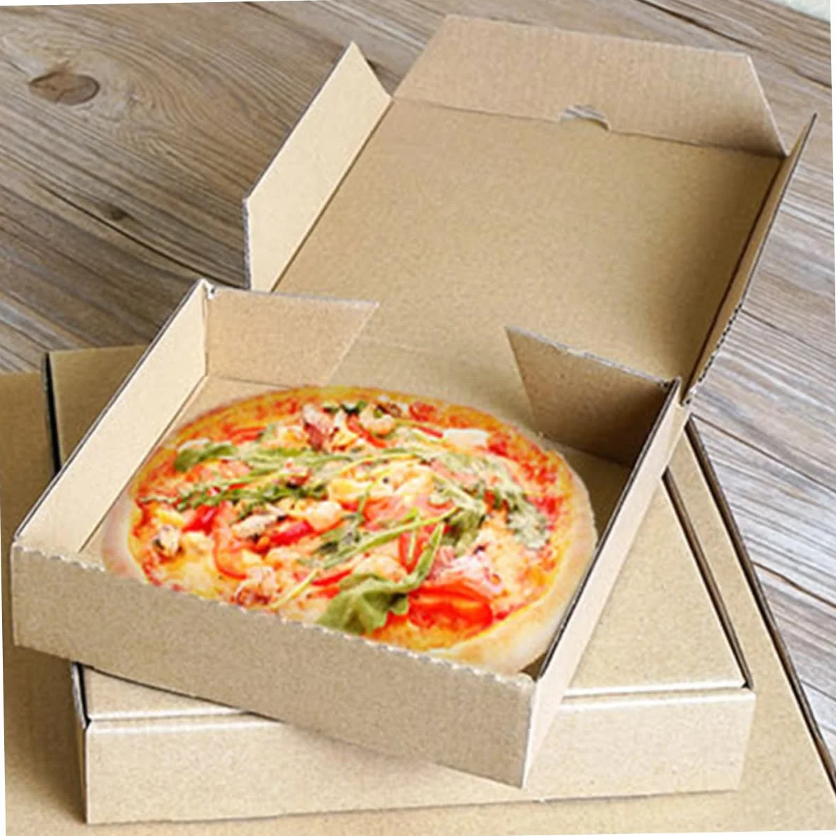 Mini scatole per pizza 12 pezzi cartone porta carta da asporto