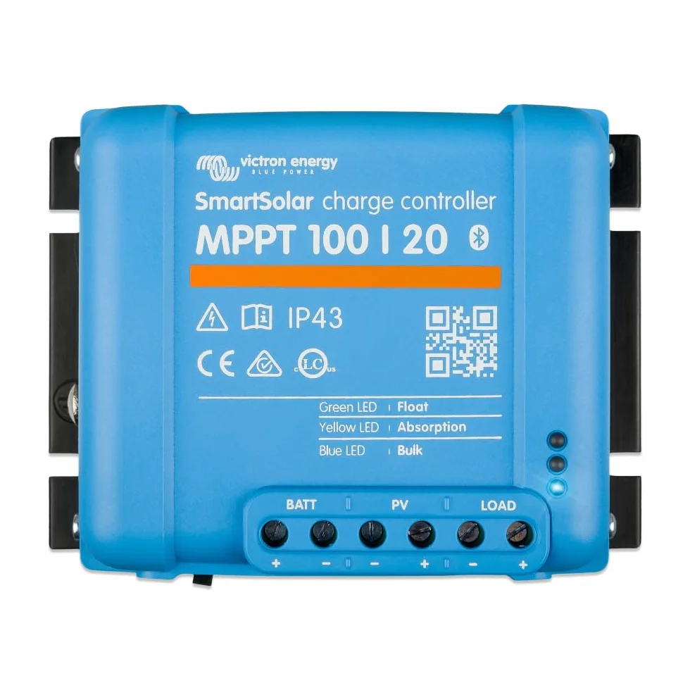 Victron Energy SmartSolar MPPT Regolatore di Carica Solare 100V 20A 12/24/48V Bluetooth