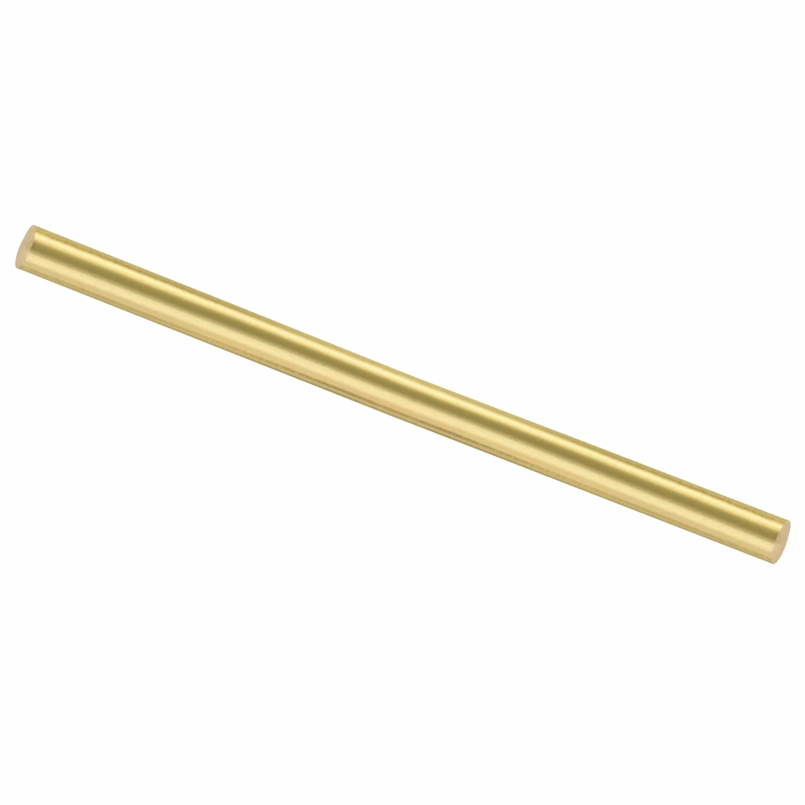 QUARKZMAN 1pz Ottone Aste (12mm)1/2"x(305mm)12" Ottone Solido Rotondo Magazzino Tornio Barra per Coltello Manici Perno Fai da Te Artigianato Modello Aereo