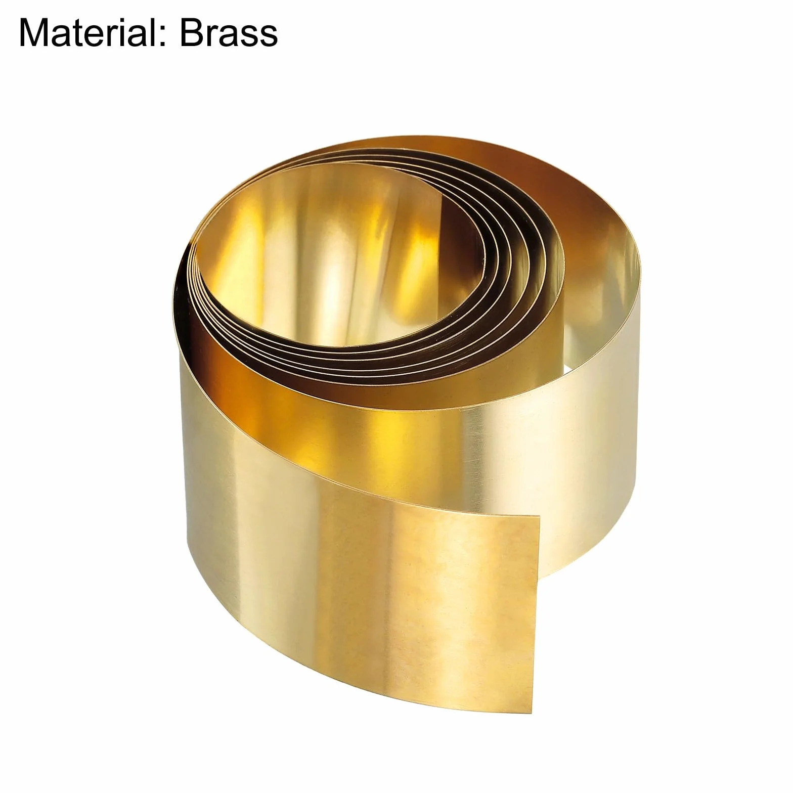 QUARKZMAN Ottone Foglio Rotolo, Metallo Lamina Piastra 1000mm x 40mm x 0,2mm Foglio di Ottone Piastra in Ottone Lamiera Sottile Fogli di Rame per Sbalzo