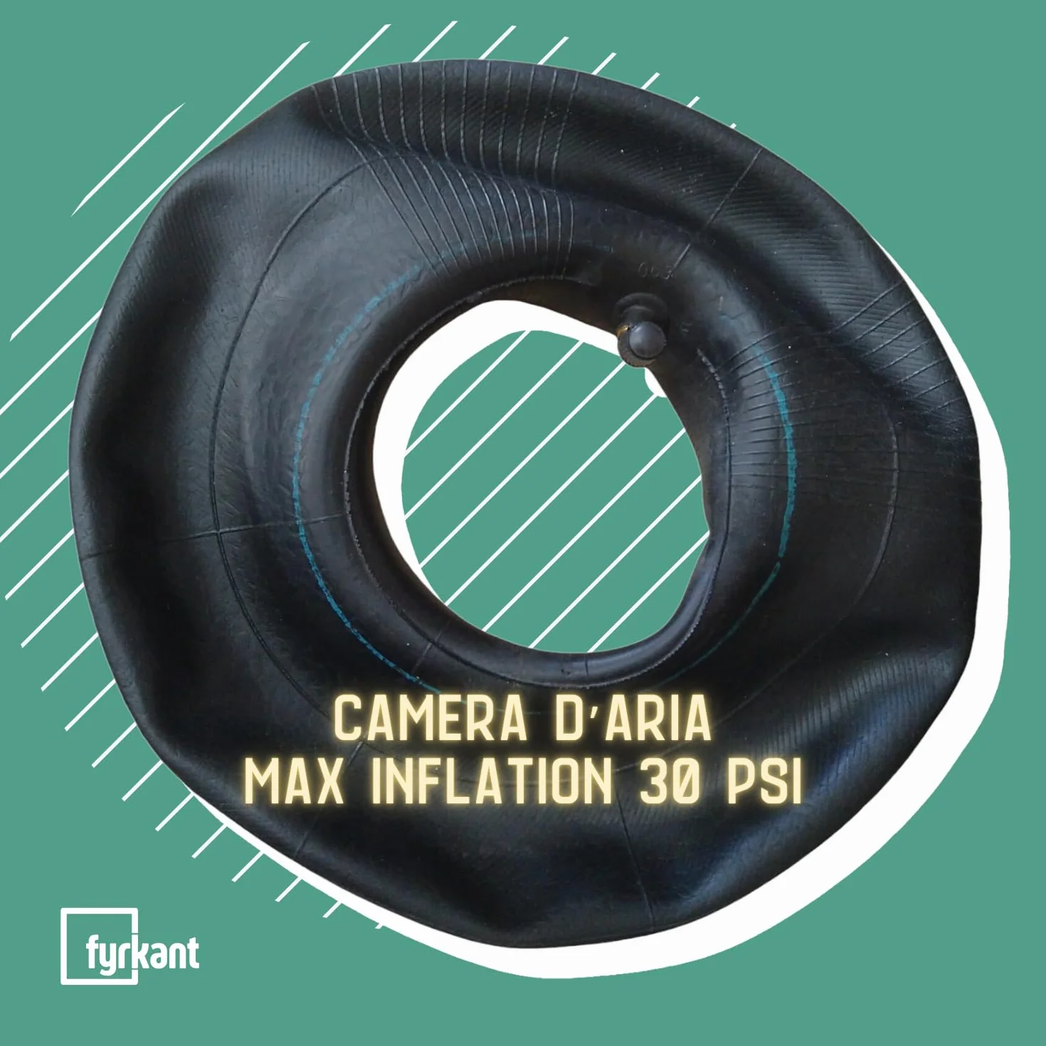 2 ruote pneumatiche per carrello portatutto | con cuscinetto in metallo | camera d'aria max 30 PSI | ricambio per carretto e carrello portapacchi | 3.00-4 260x85 mm