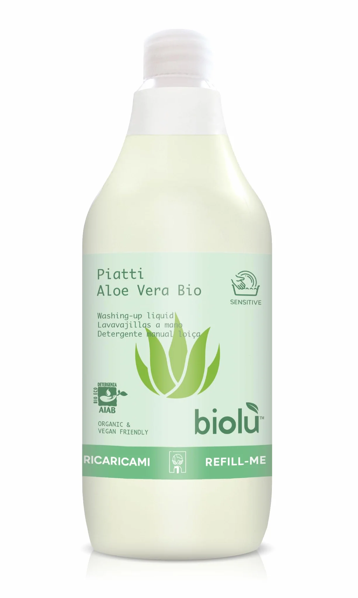 Biolù Detersivo Piatti Aloe, Naturale, Ecologico, 1L