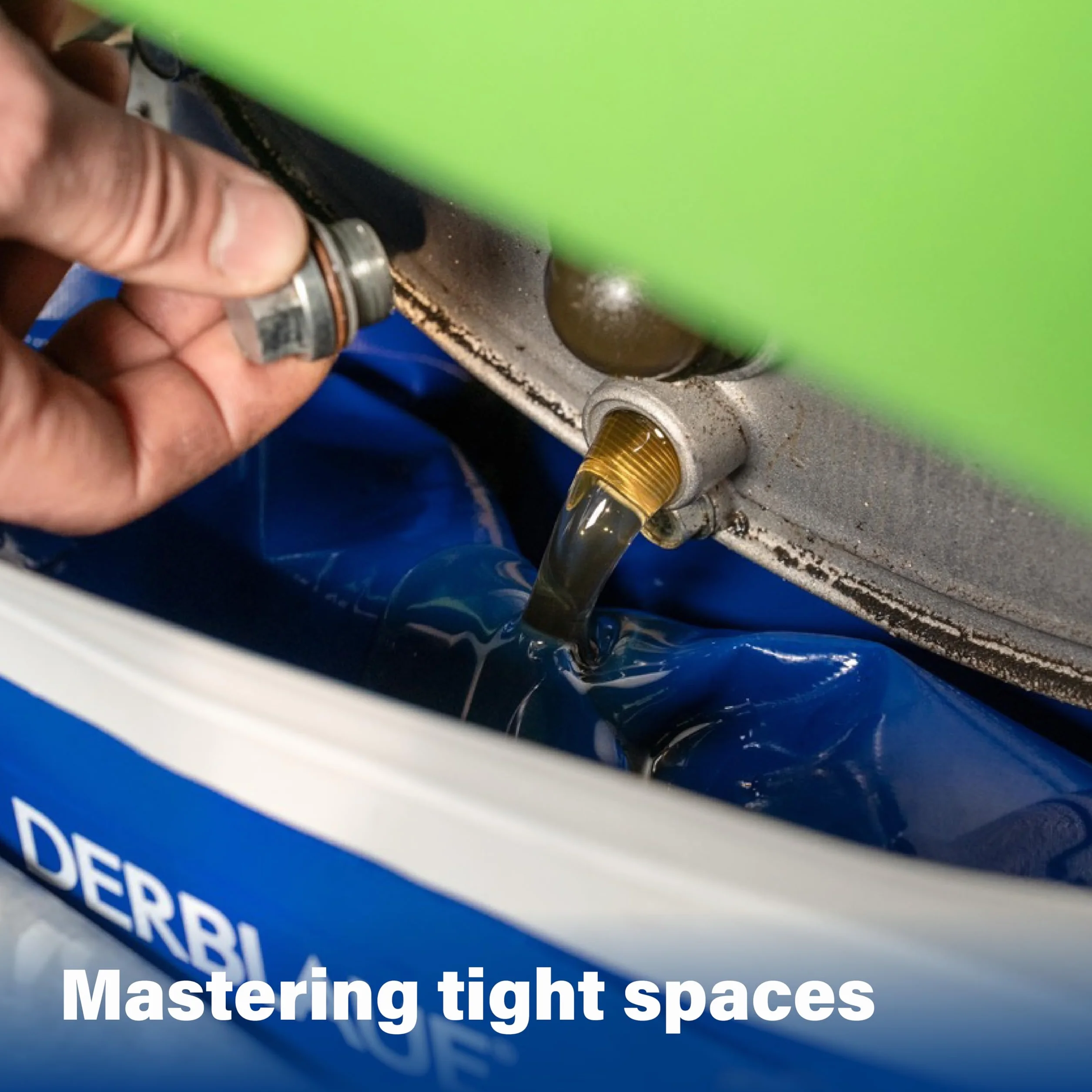 DERBLAUE® Vasca professionale di raccolta per H20 e HYD