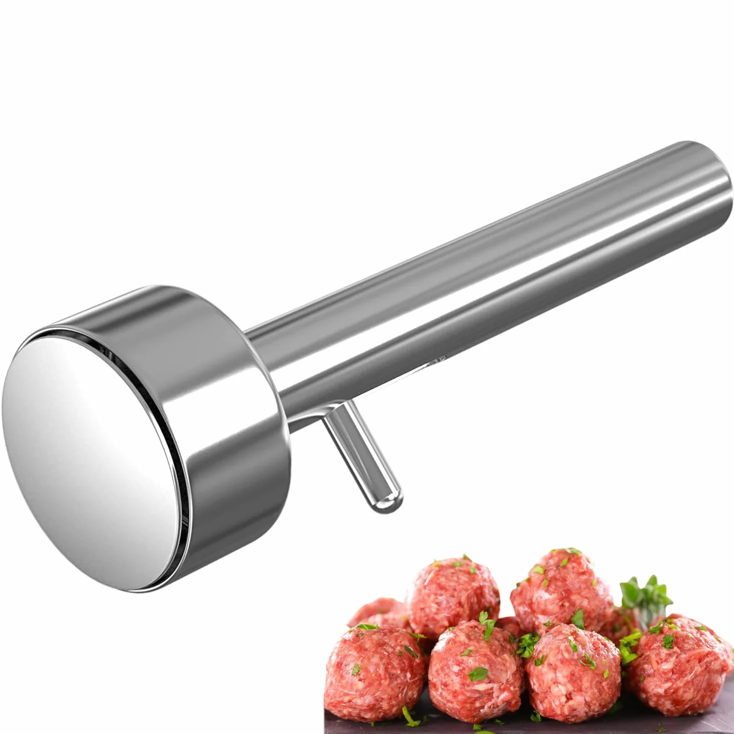 Paletta per Falafel Falafel Maker: YIDM Porzionatore di Falafel, Riutilizzabile Paletta per Falafel, Spessa falafel Maker Scoop, Acciaio Inox Paletta per Falafel per Fare Falafel/Polpette