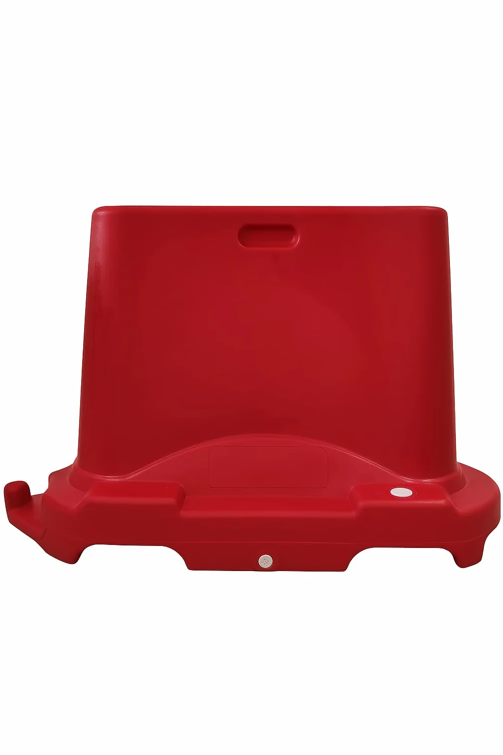 New Jersey Rosso Stradali Impilabili, Made in Italy – Resistenti a Urti e UV Barriere Modulari in Polietilene HD per Cantiere e Sicurezza, Riempibili con Acqua – 1000x400x700 mm
