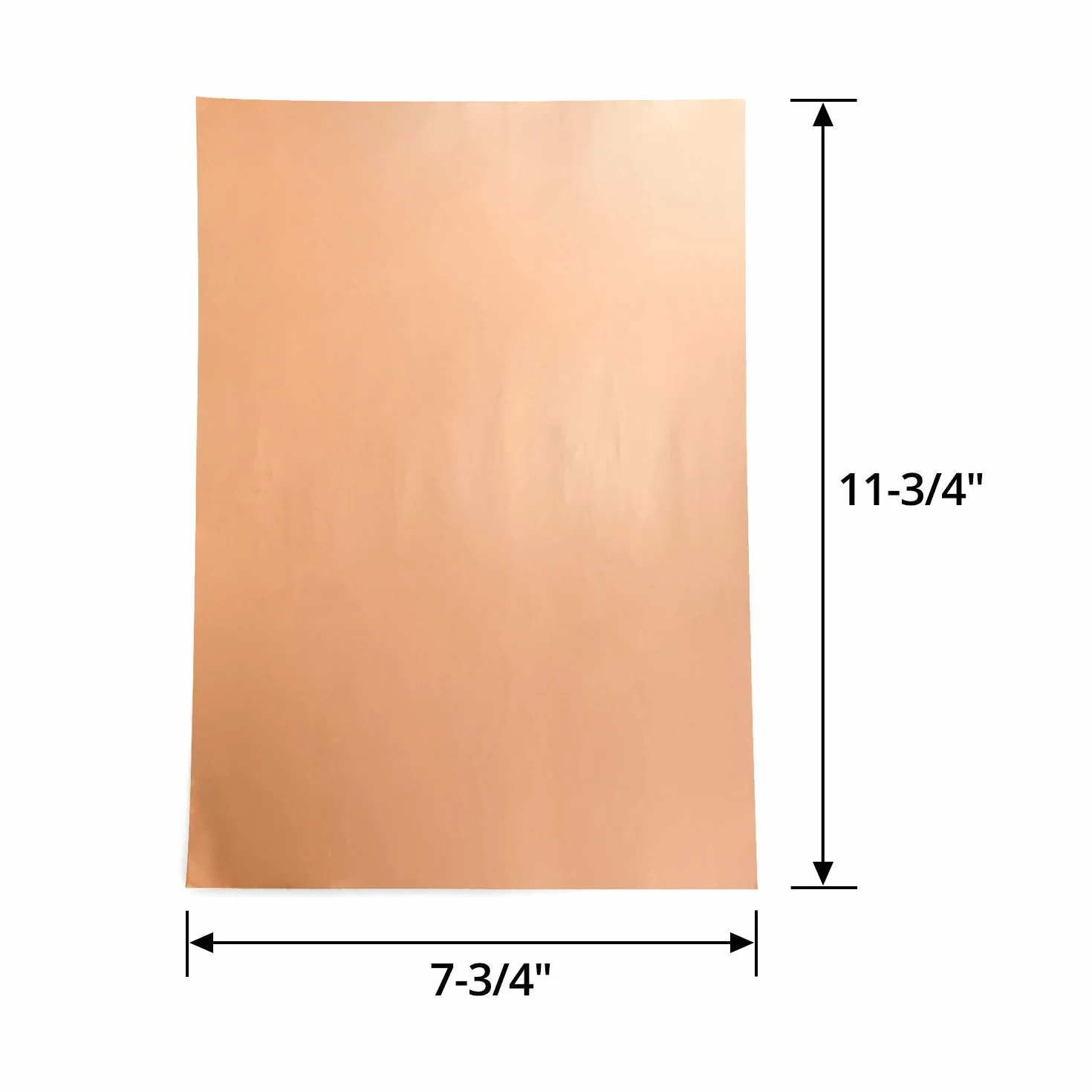 QWORK® 10 PZ Foglio di Nastro di Rame,Nastro di rame su un lato con adesivo conduttivo Fogli di rame, Elettrica Riparazioni Saldatura Messa a terra (30 cm x 20cm)