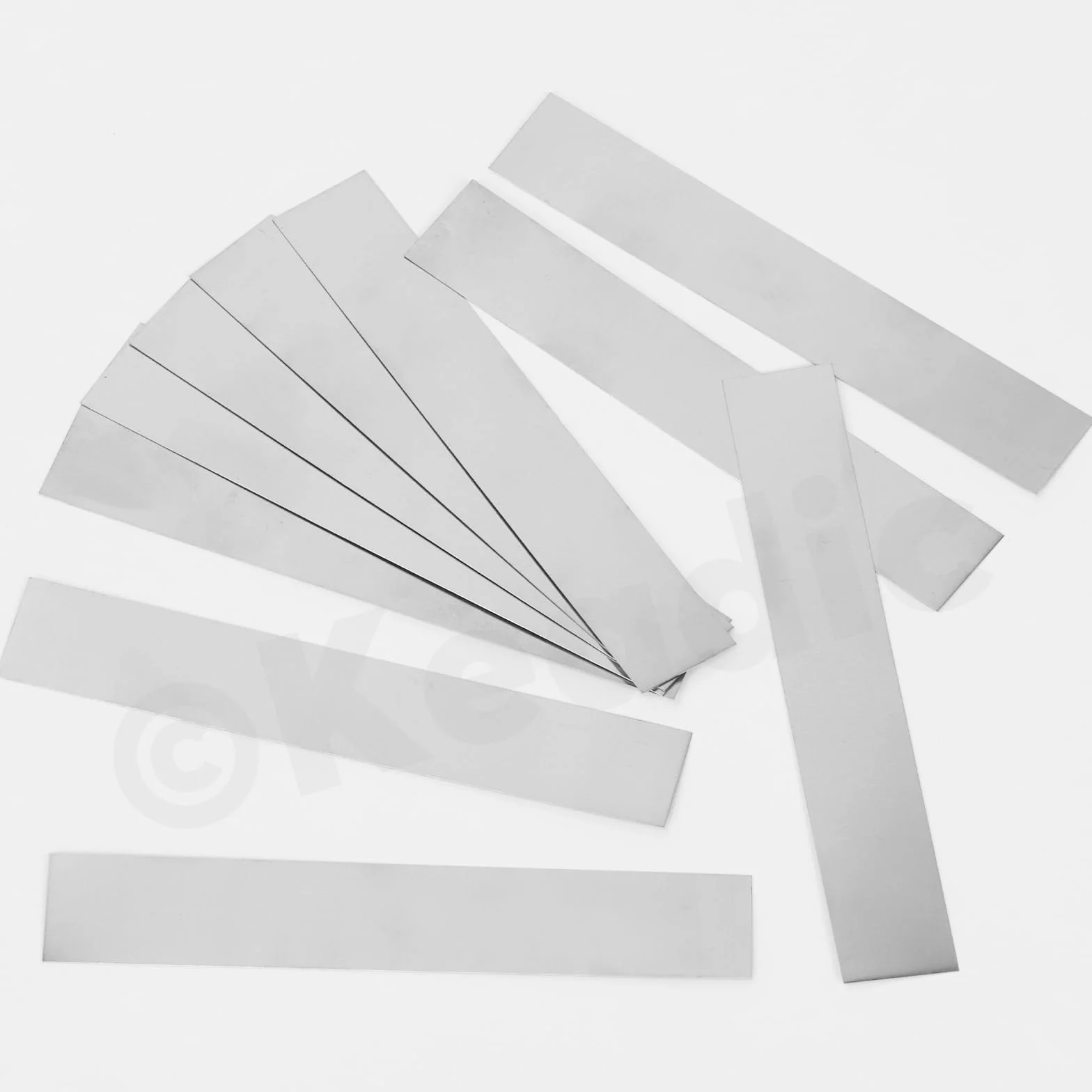 Keadic Stainless Steel Shim Stock for Machinery (155 x 25 x 0,15 m)