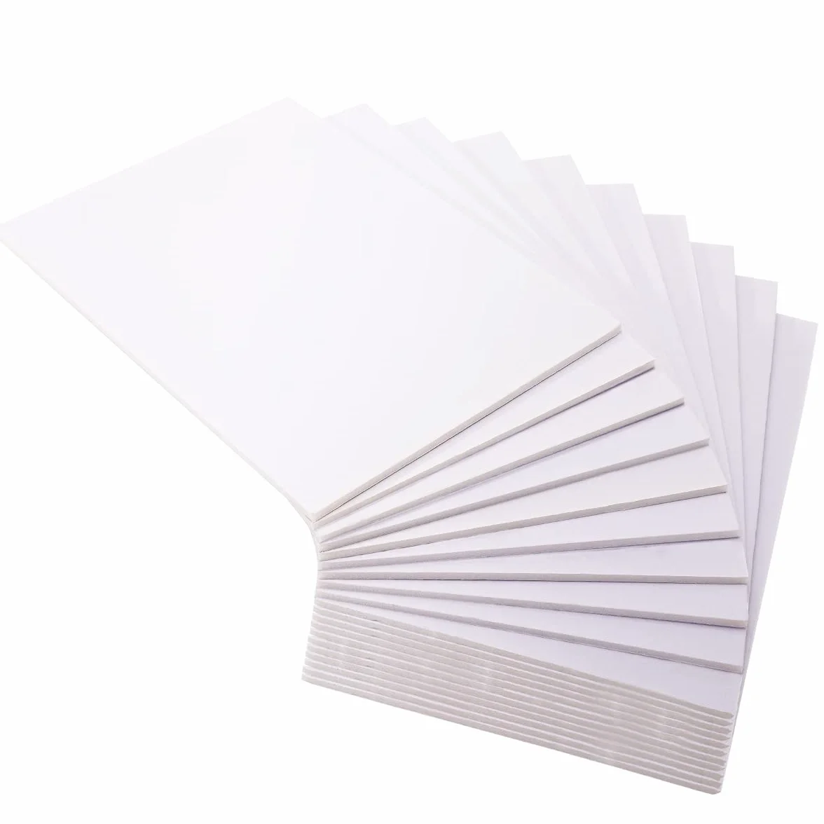 Pannelli in schiuma A3 42x29.7 cm 5 mm bianco per pittura modellismo poster