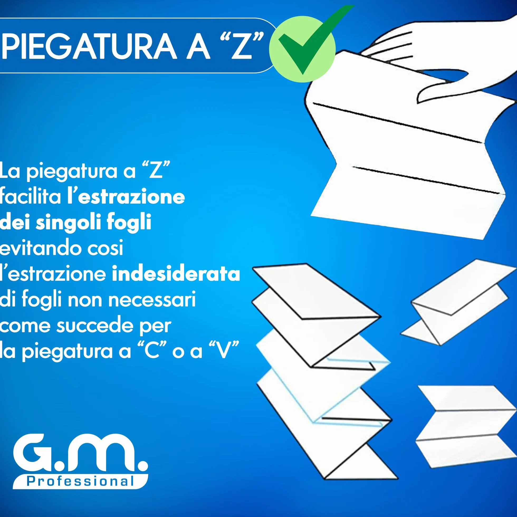 Tovaglioli Di Carta Intercalati 2 Veli 100% Cellulosa 21,5 X 24 Cm Piegati a Z 6 Pacchetti da 200