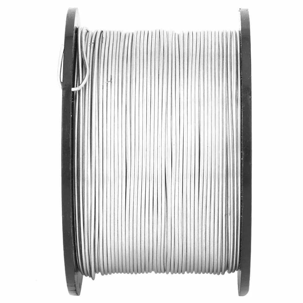 Filo di acciaio 110 m 0,8 mm per legatrice automatica cemento armato 4 pezzi